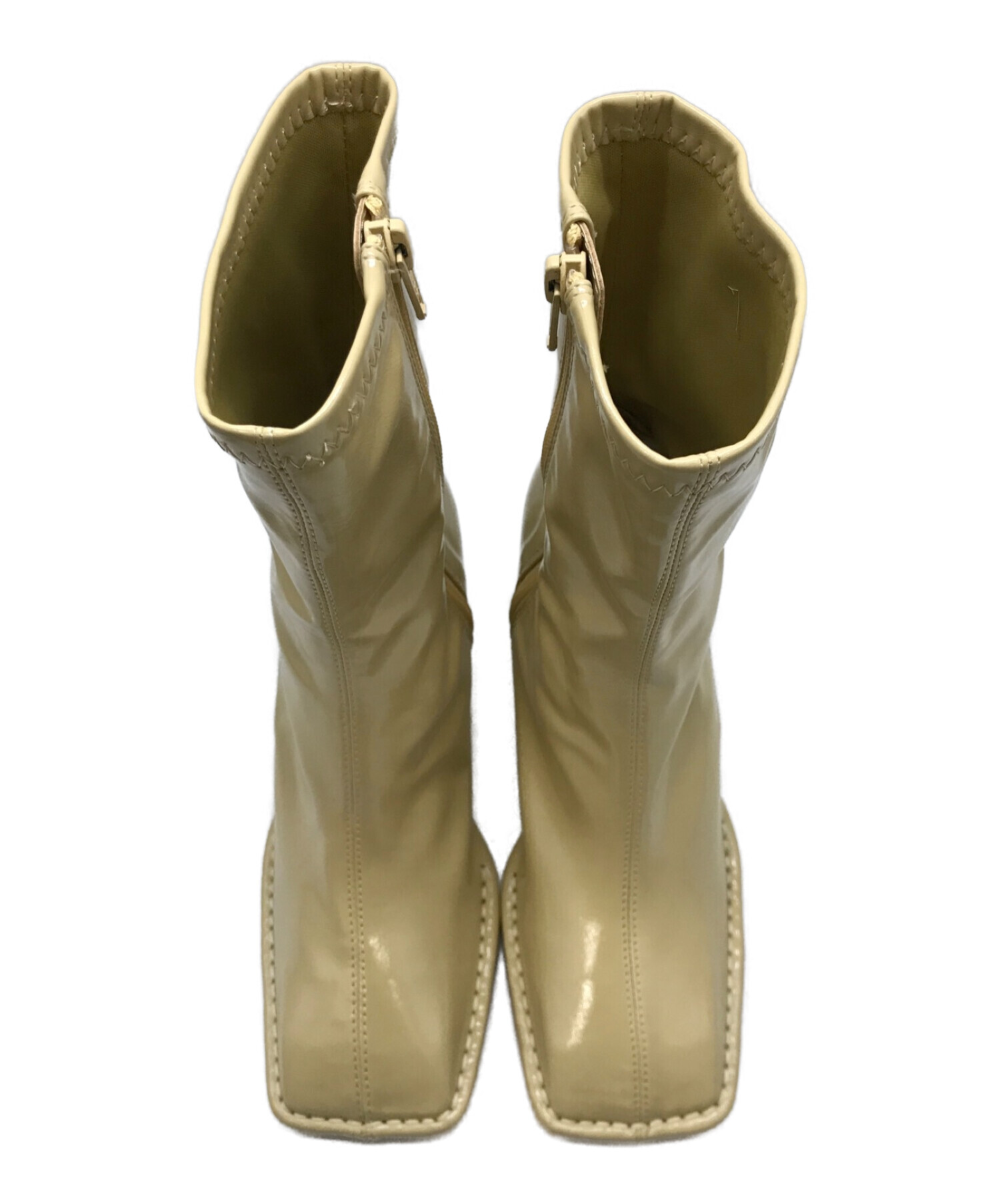 中古・古着通販】Ameri (アメリ) UND ELASTIC SHORT BOOTS 中古・古着通販】Ameri (アメリ) UND ELASTIC SHORT BOOTS