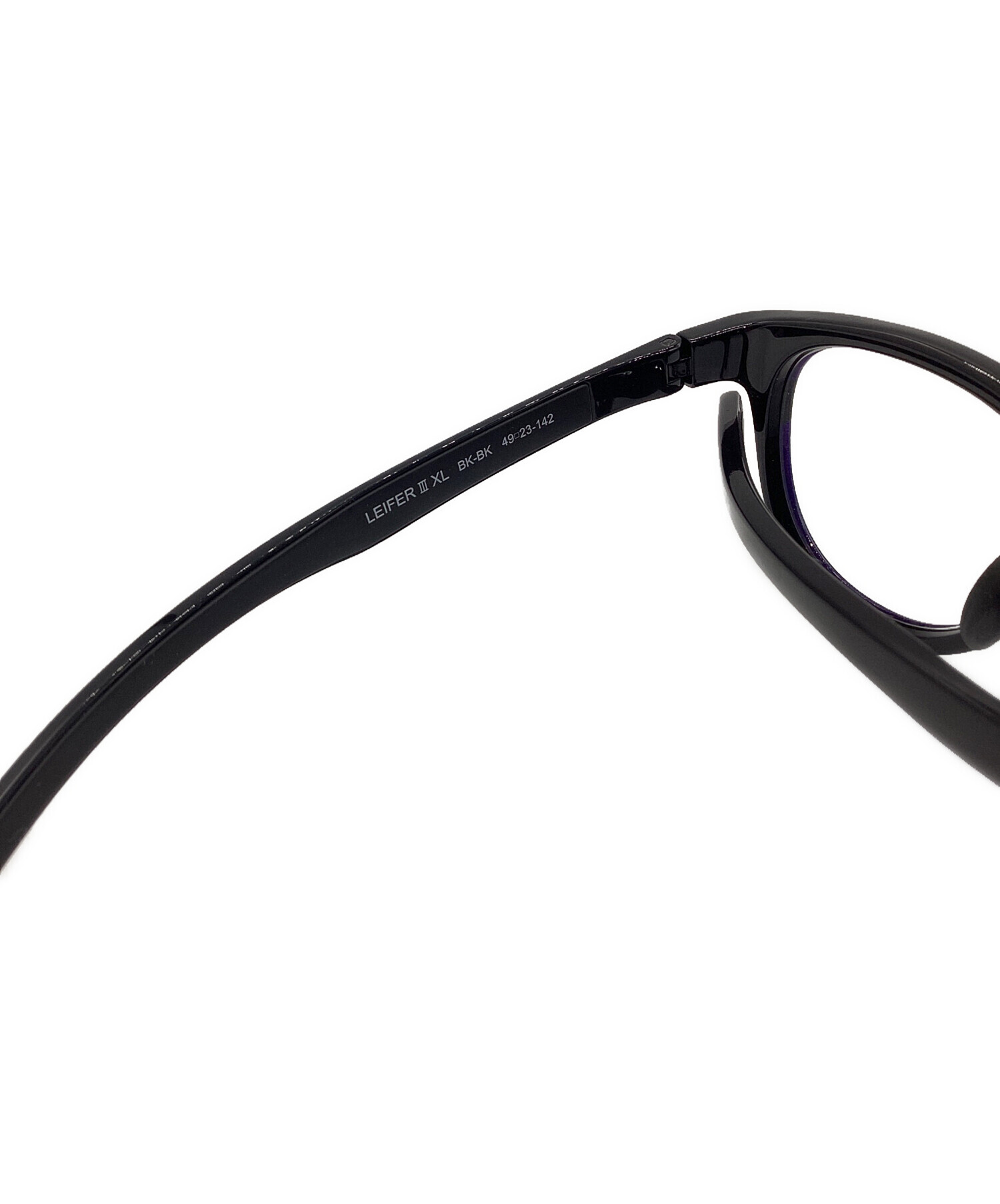 中古・古着通販】Eyevol (アイヴォル) 眼鏡 ブラック｜ブランド・古着