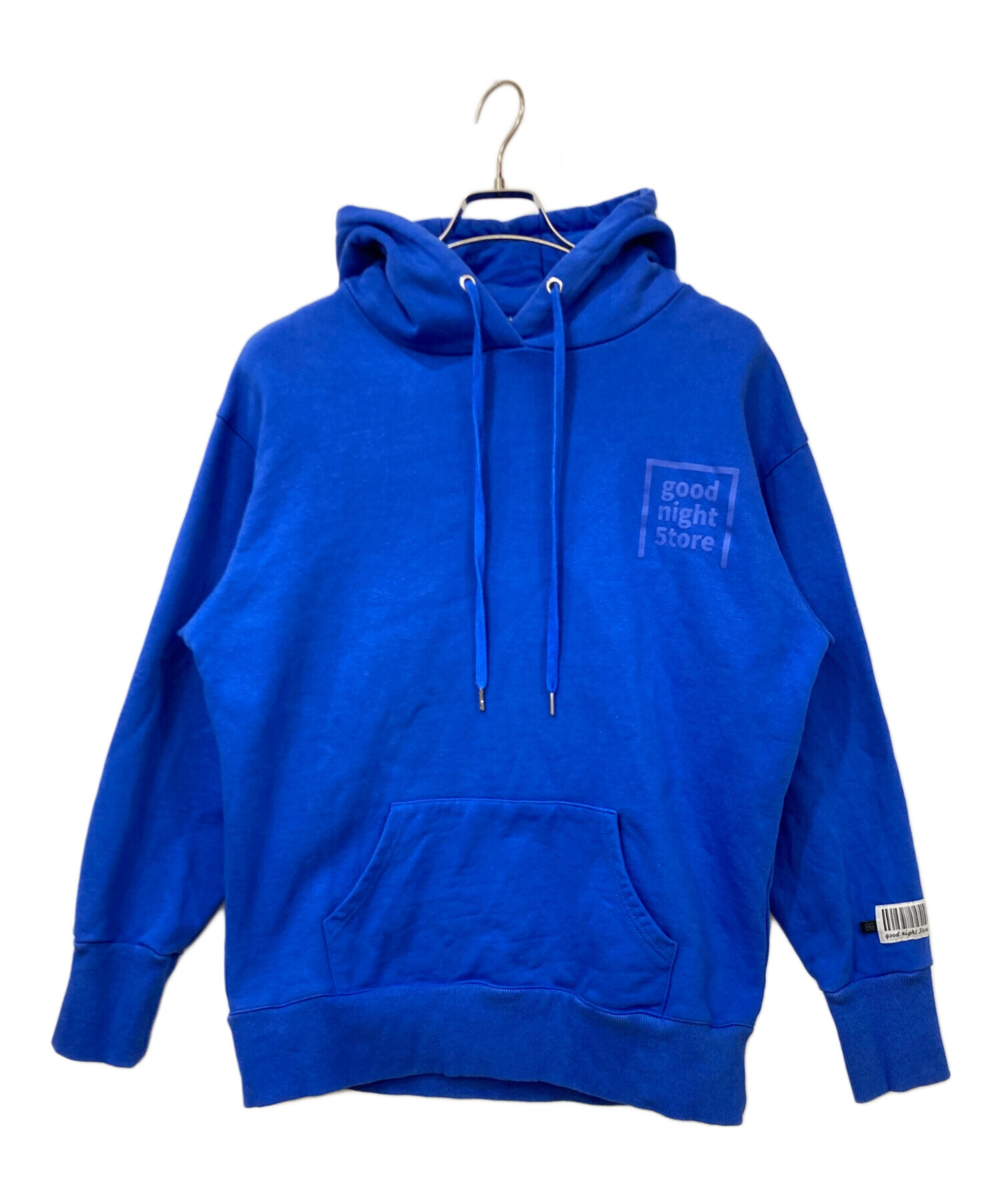 good night 5toreのライトブルーのパーカー 中古・古着通販】goodnight5tore (グッドナイトストア) プルオーバー