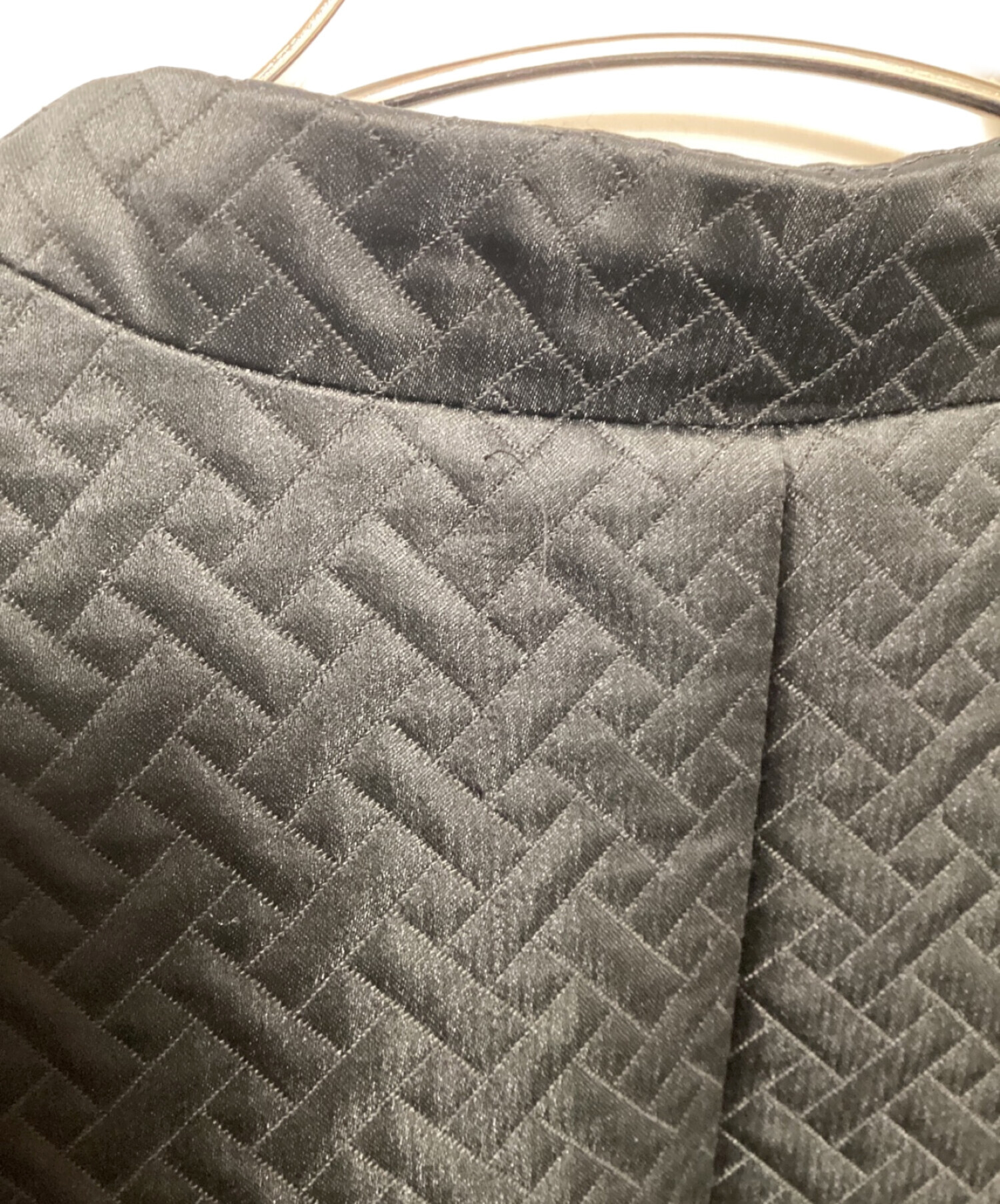 中古・古着通販】ADORE (アドーア) マトラッセジャガードジレ ブラック