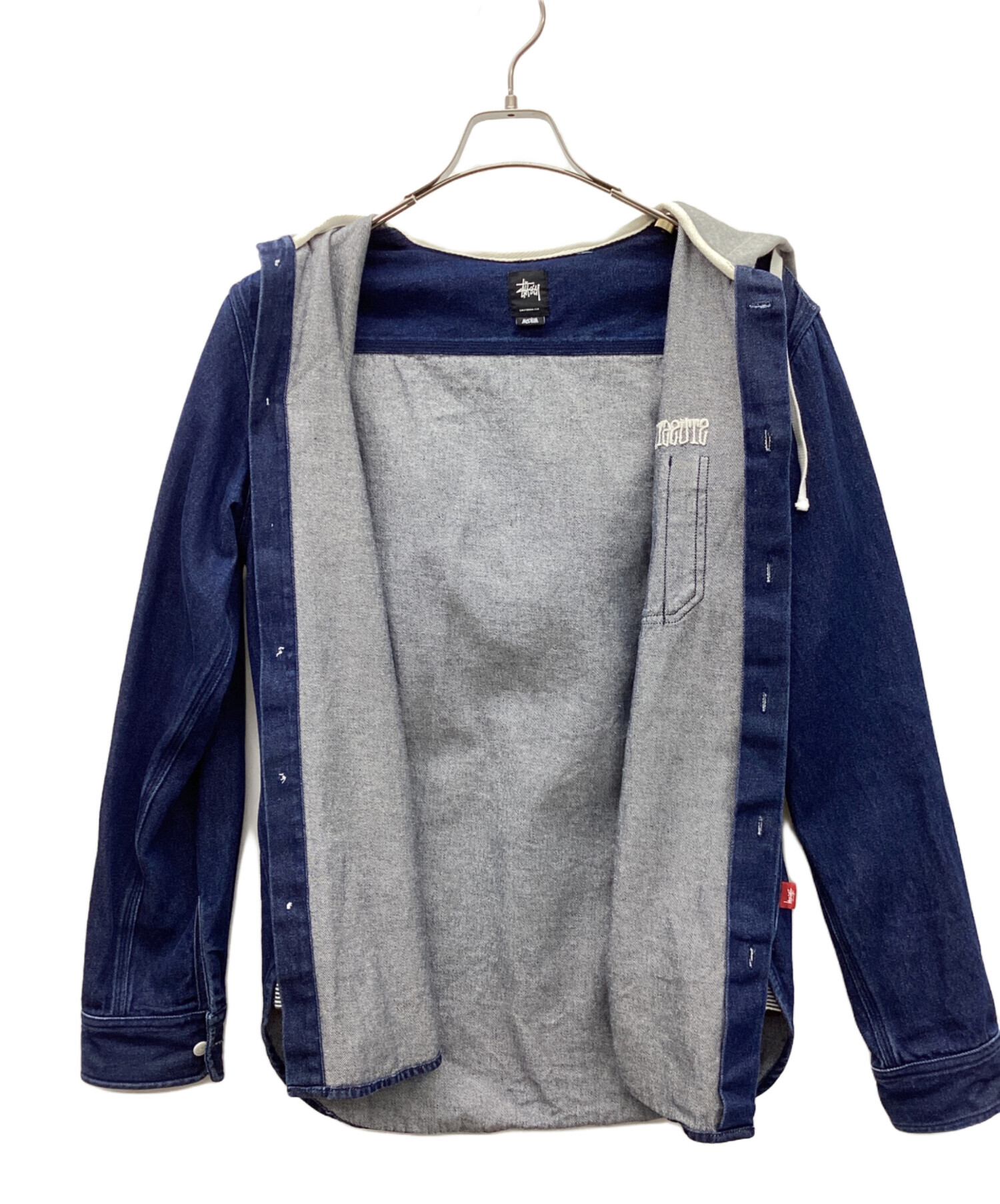 Stussy ネイビー カバーオール M STUSSY(ステューシー) / 20th surplus