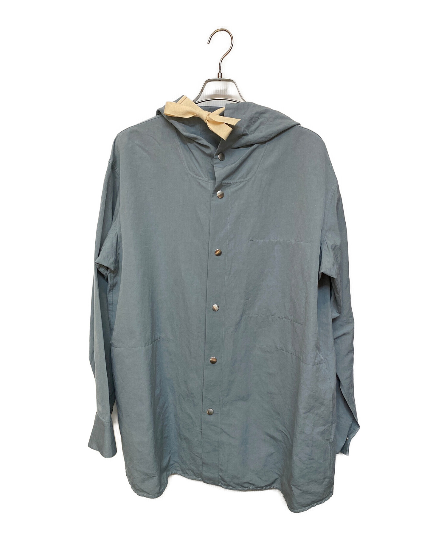 jilsander＋　シャツジャケット　46 中古・古着通販】JIL SANDER+ (ジルサンダープラス) リネンシルク