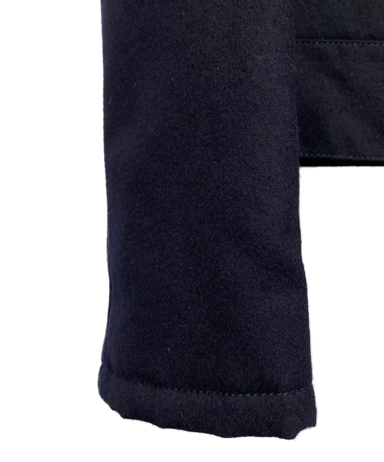 値下　maison margiela マルジェラ　ジャケット　46 ネイビー 値下 maison margiela マルジェラ ジャケット 46 ネイビー - メルカリ