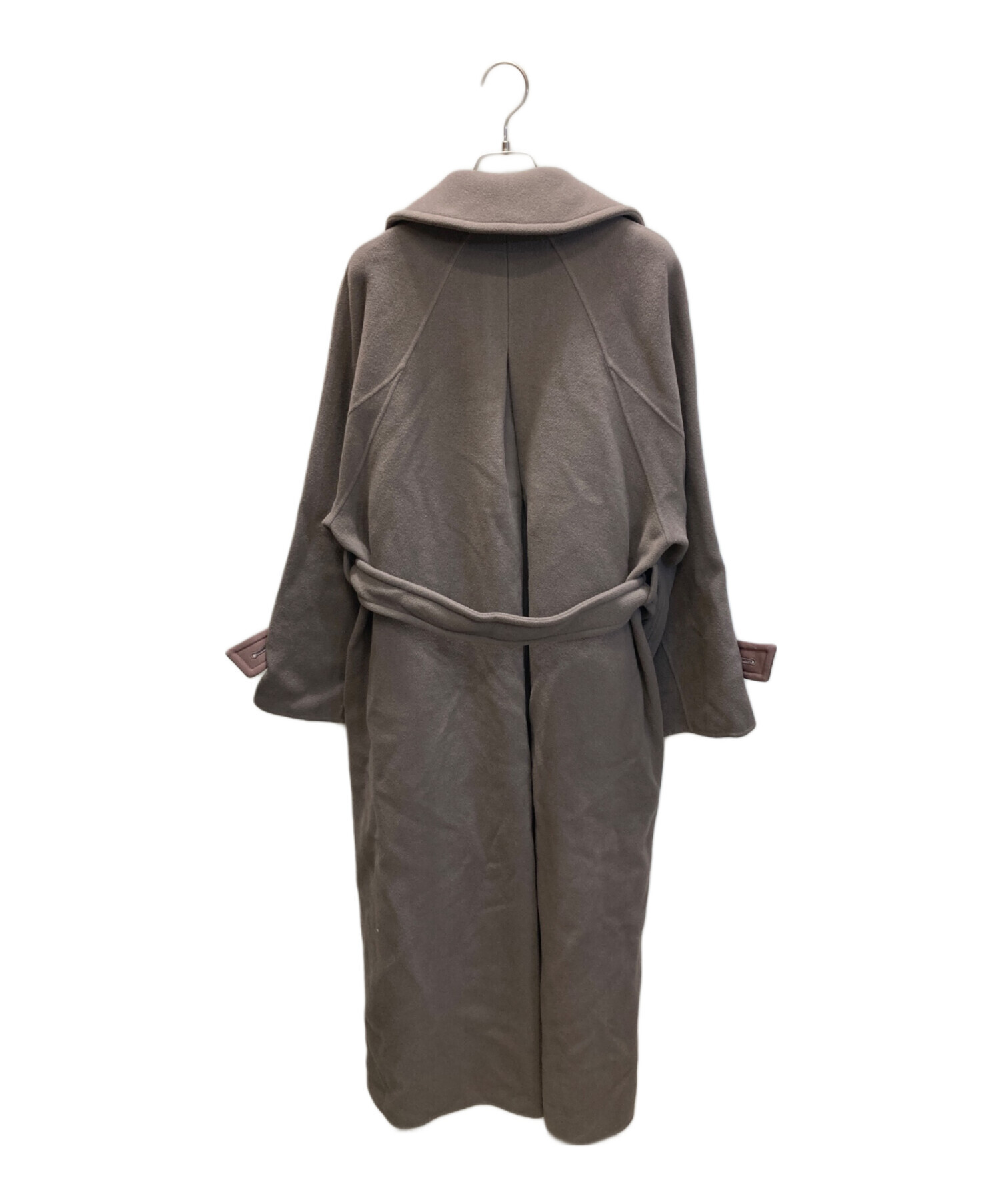 中古・古着通販】Snidel (スナイデル) ステンカラーリバーコート モカ