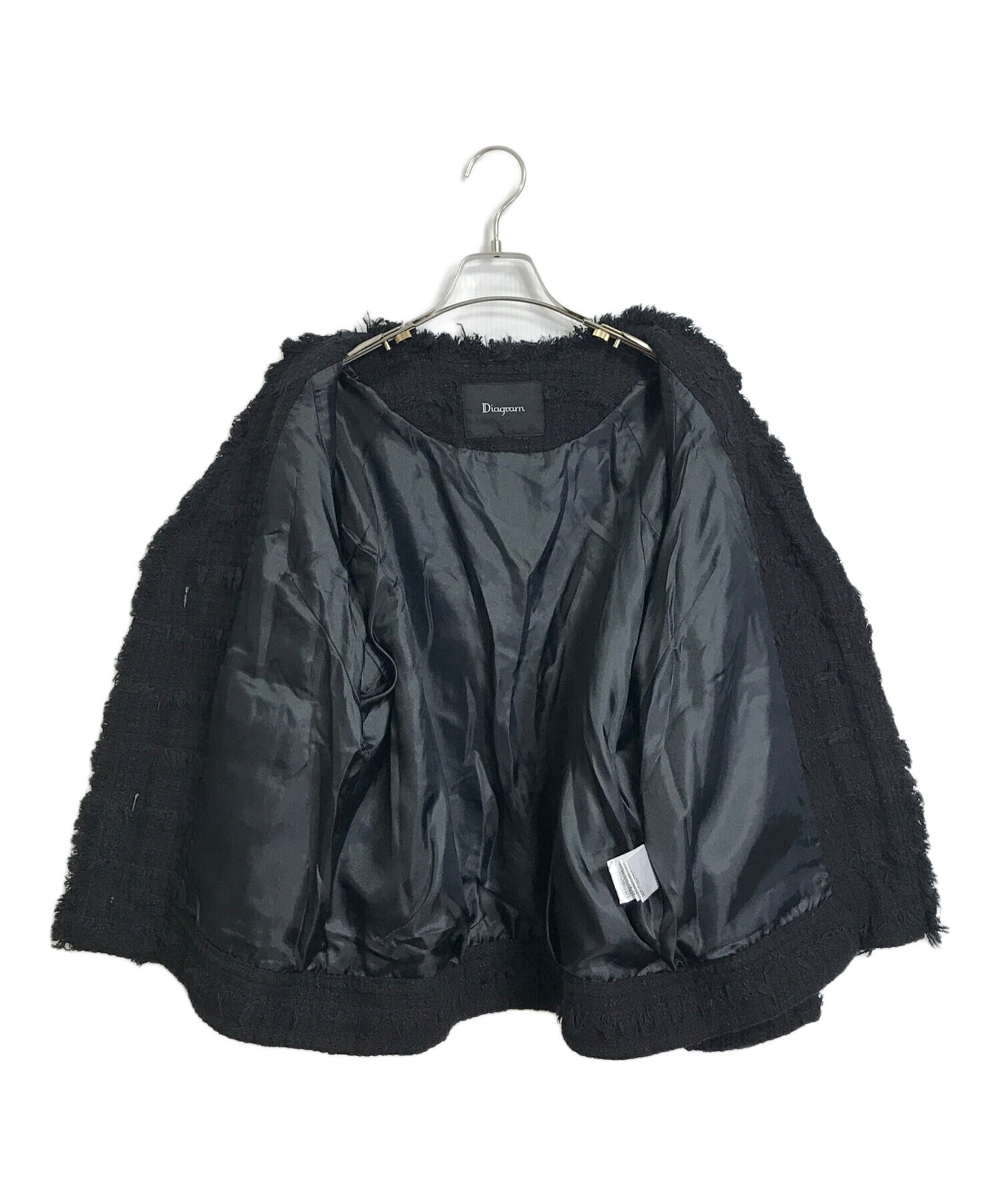 専用＊DiagramGRACECONTINENTAL フリンジチェーンジャケット セール】 フリンジチェーンジャケット （ノーカラージャケット