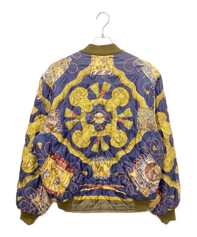 vintage HERMES エルメス 金ボタン リネン Hロゴ ジャケット vintage HERMES エルメス 金ボタン リネン Hロゴ ジャケット vintage