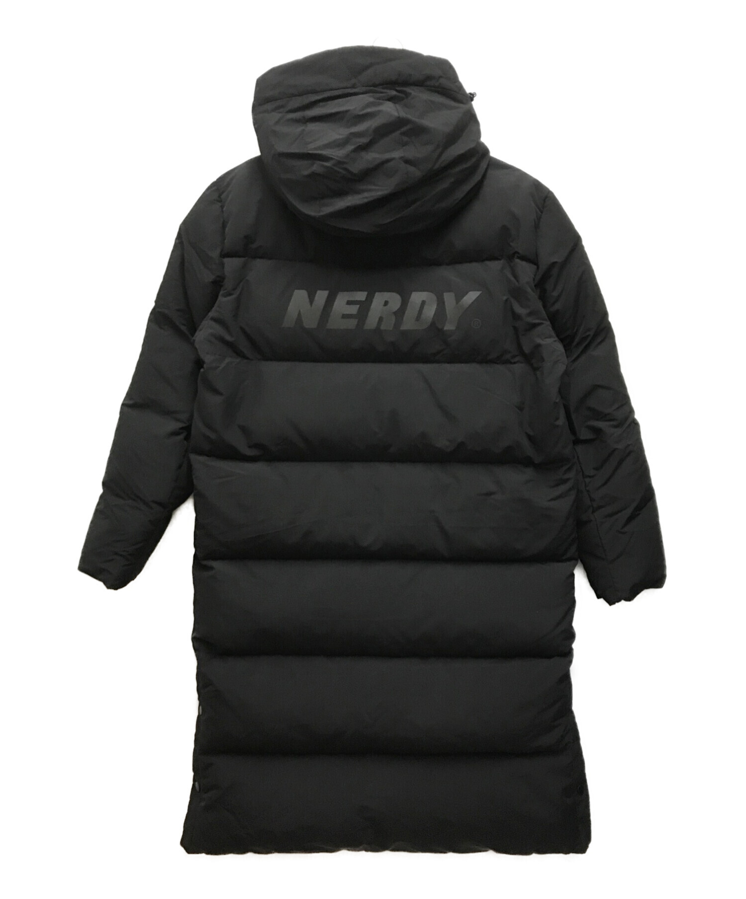 中古・古着通販】NERDY (ノルディ) NY Long down Jacket ブラック