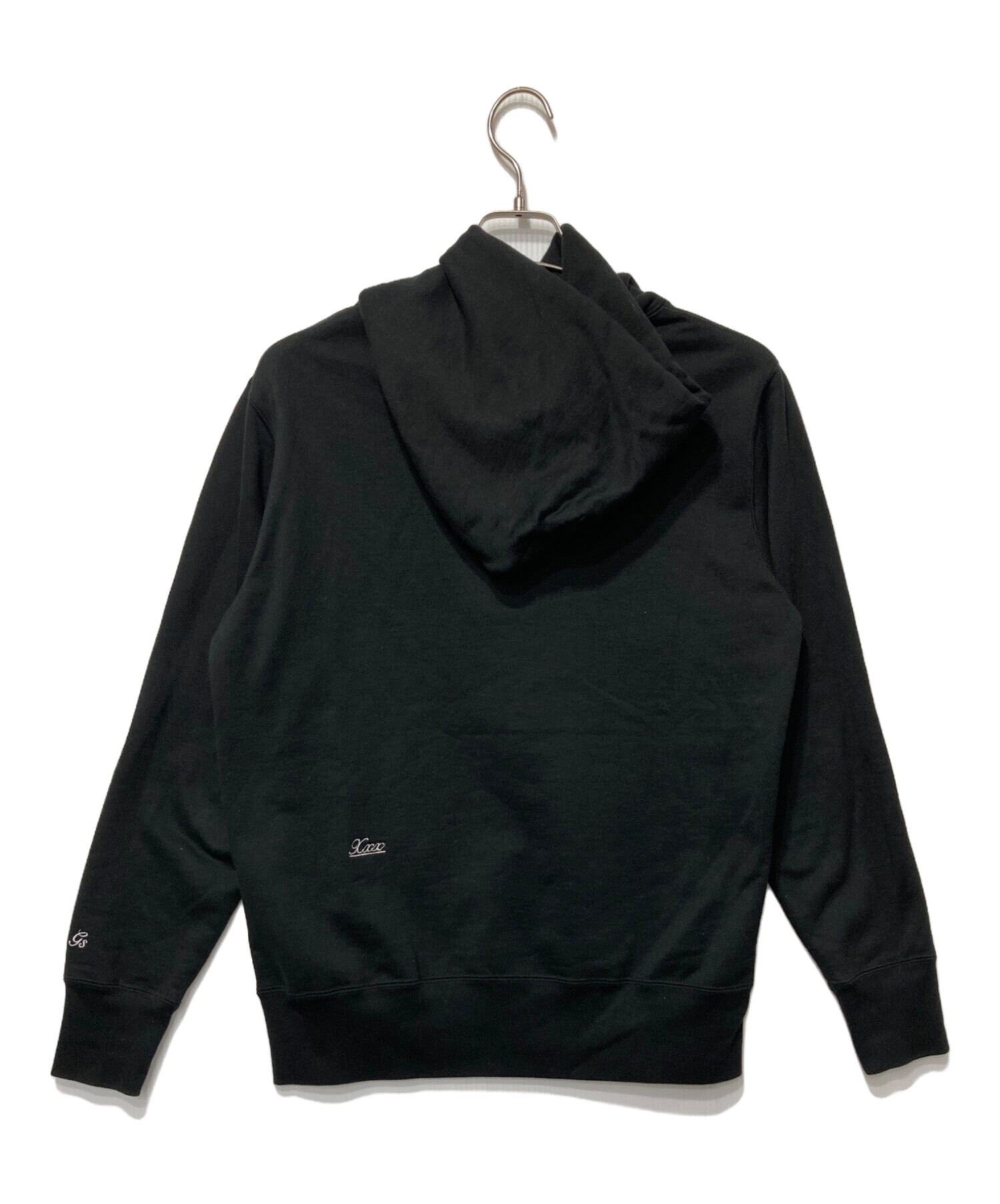 GOD SELECTION XXX ジップアップパーカー 黒