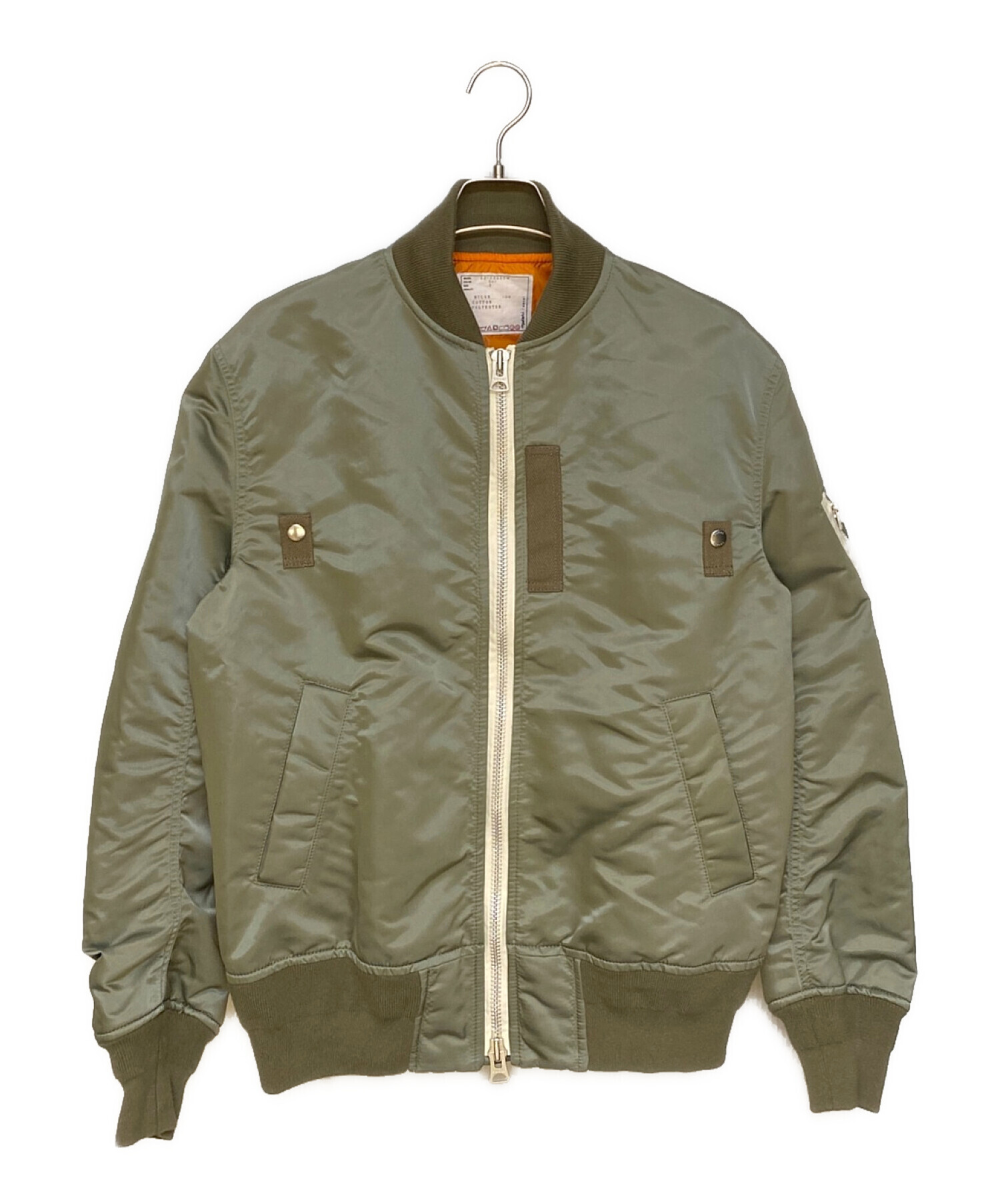 sacai MADSAKI Nylon Twill Blousonサカイ　マサキ 中古・古着通販】sacai (サカイ) MADSAKI (マサキ) 22AW Nylon Twill