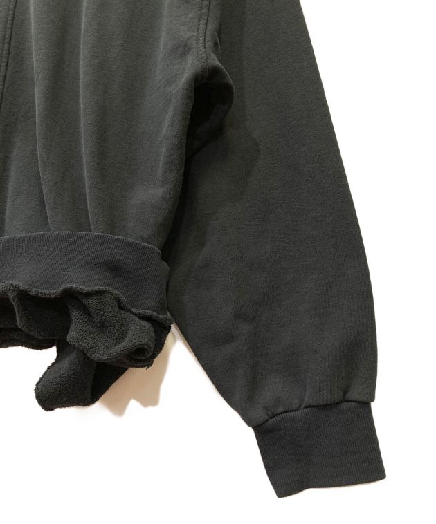 中古・古着通販】FORSOMEONE (フォーサムワン) HF ZIP SWEAT ブラック