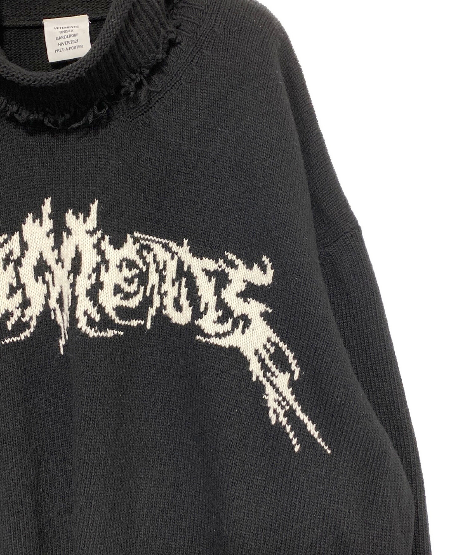 中古・古着通販】VETEMENTS (ヴェトモン) Church Logo Turtleneck 