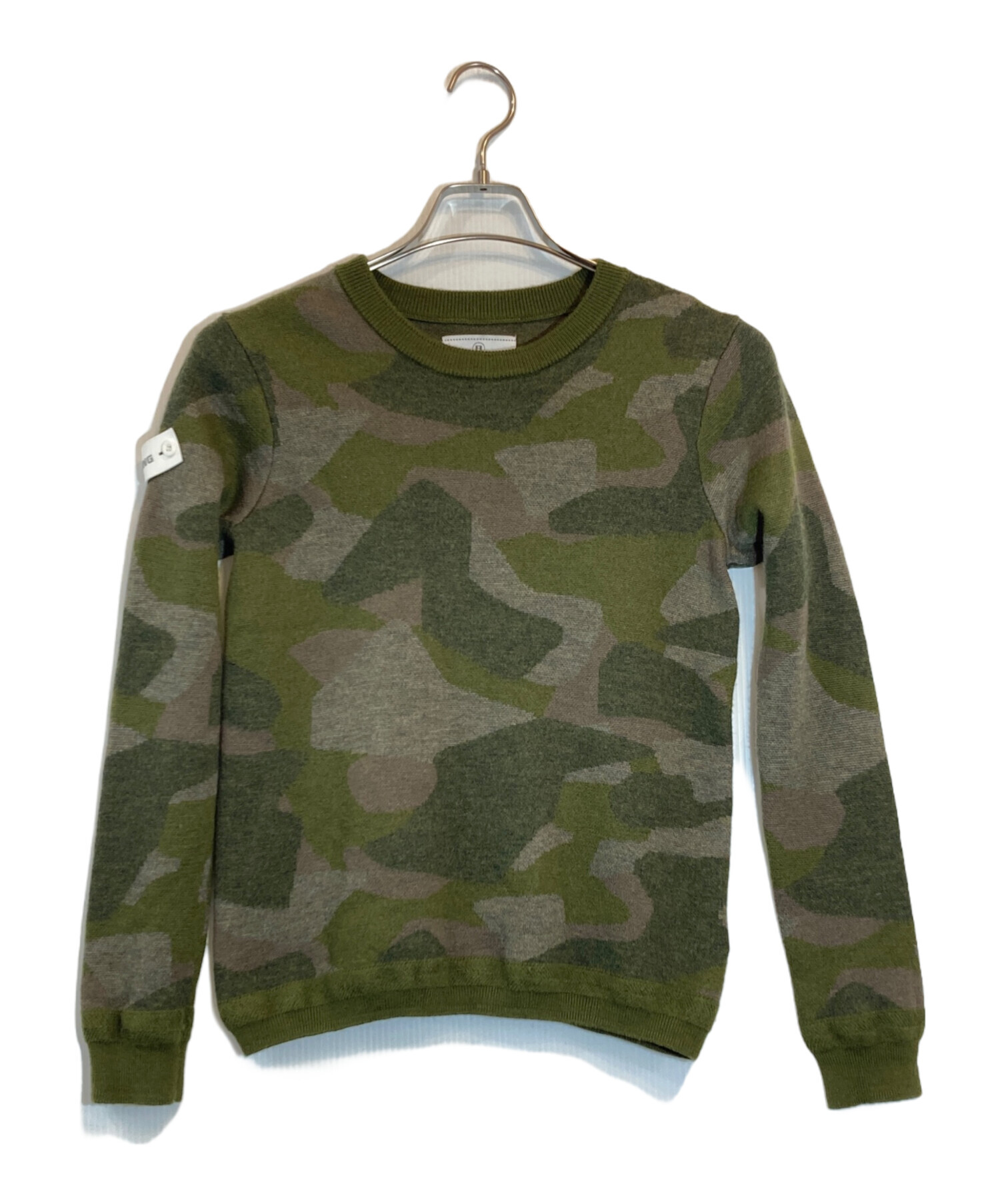 BRIEFING セーター golfブリーフィング 迷彩 カモフラ 羊毛100%