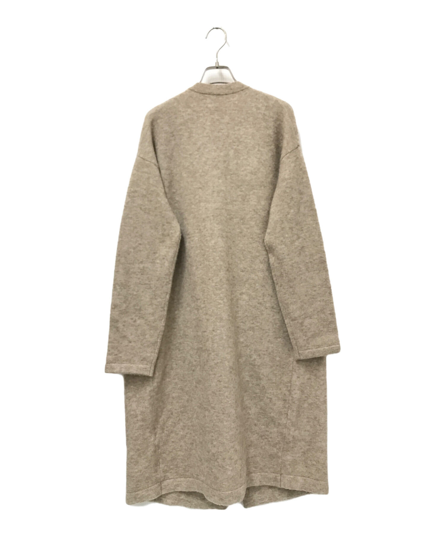 中古・古着通販】theory (セオリー) ロングカーディガン ベージュ 