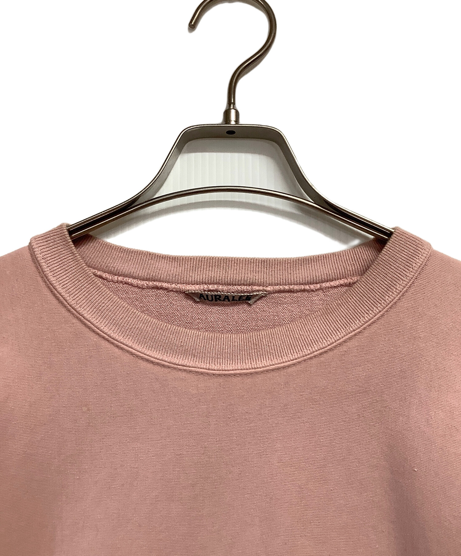中古・古着通販】AURALEE (オーラリー) SUPER MILLED SWEAT P/O ピンク
