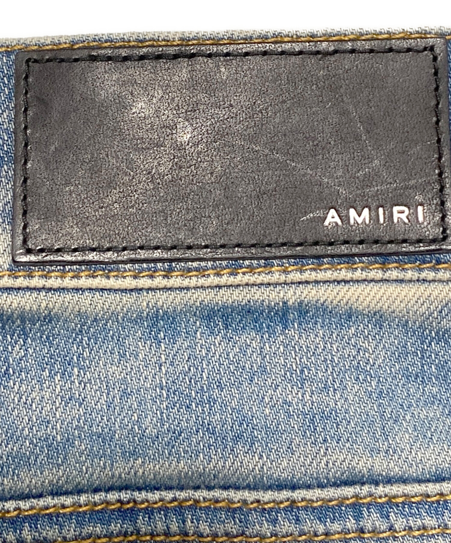 中古・古着通販】AMIRI (アミリ) パッチワーク デニムパンツ