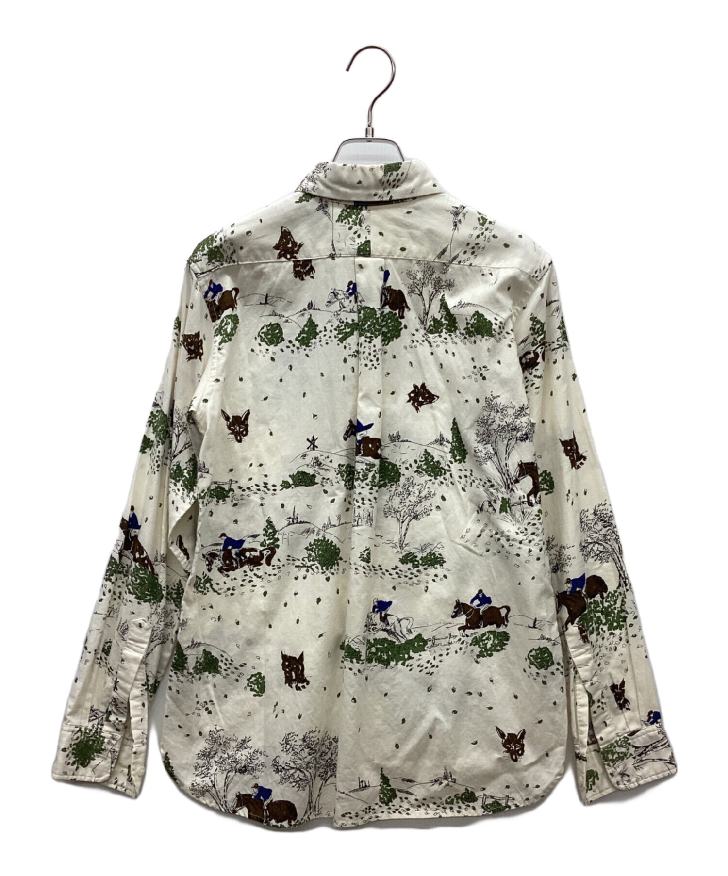 中古・古着通販】NOMA t.d. (ノーマティーディー) 総柄シャツ 