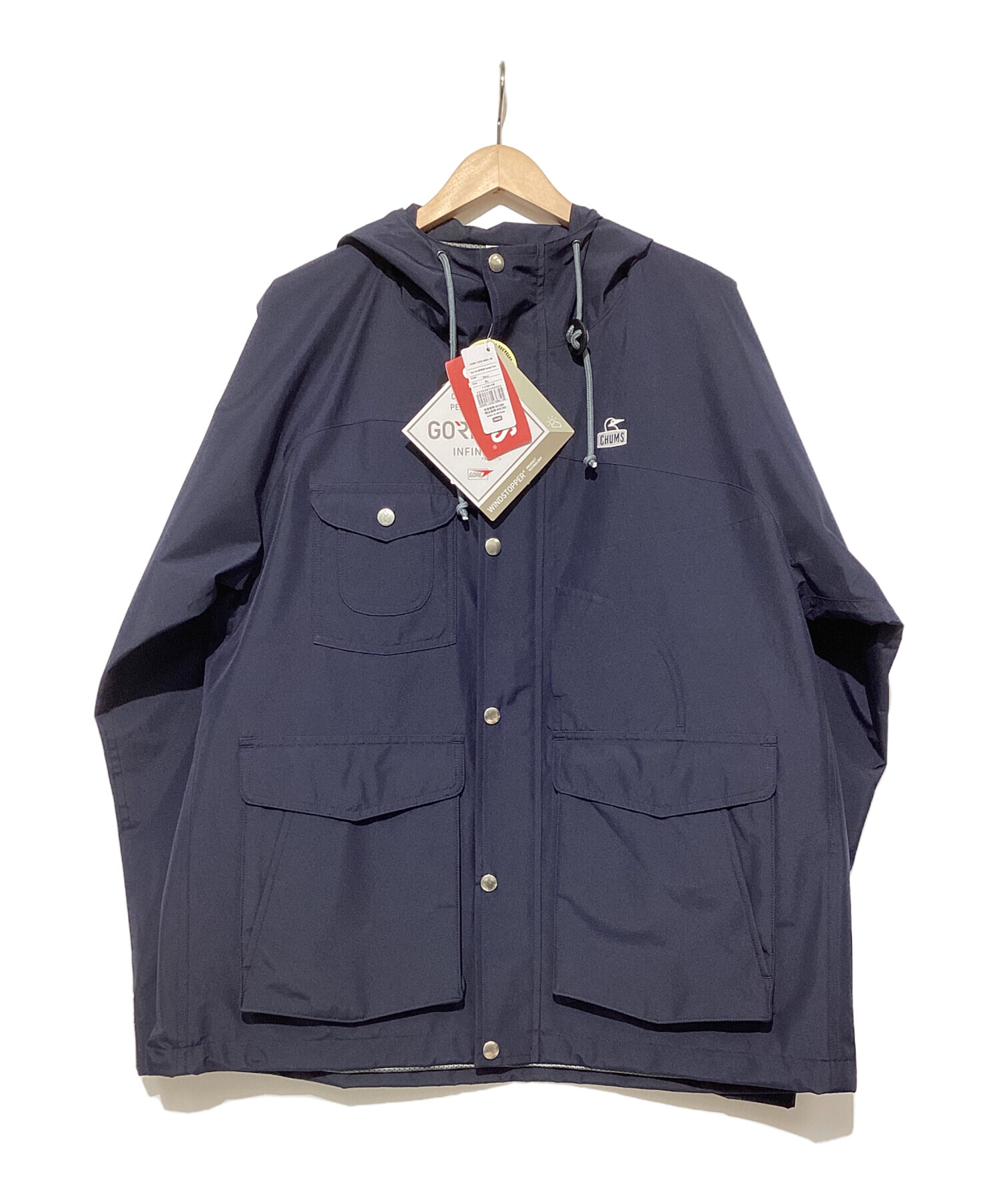 中古・古着通販】CHUMS (チャムス) INFINIUM CAMPING PARKA ネイビー 
