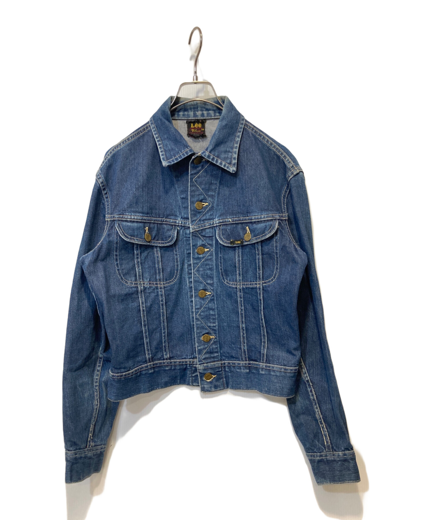美品　Lee 101-J デニムジャケット 38 REG インディゴ Gジャン 中古・古着通販】LEE (リー) 101-Jデニムジャケット インディゴ サイズ