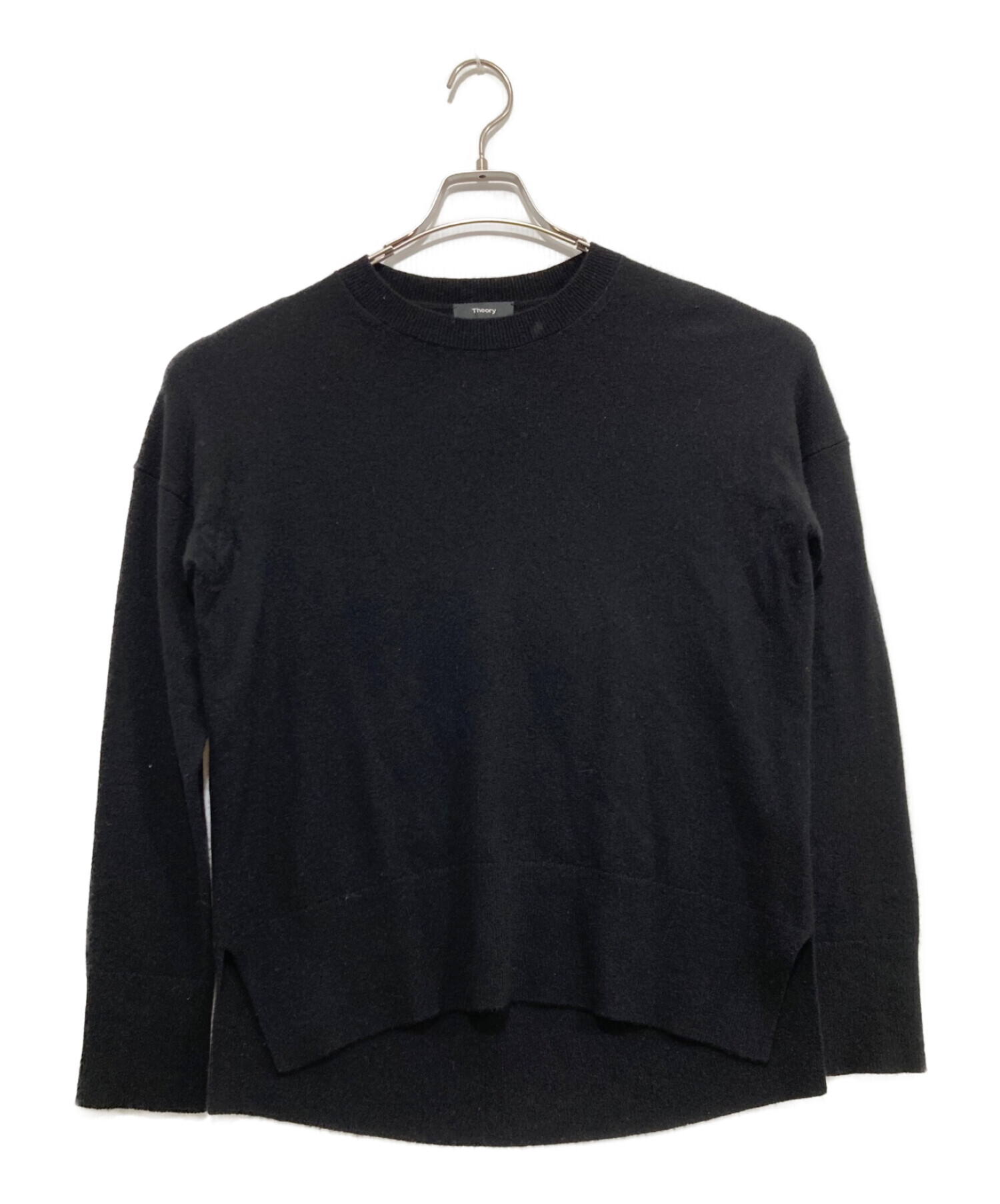 中古・古着通販】theory (セオリー) カシミヤニット ブラック サイズ:S