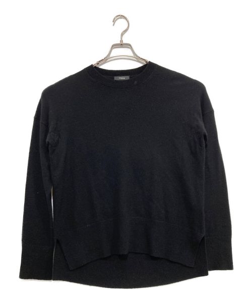 【タグ付未使用】セオリー　theory カシミヤ　ケーブル　ニット　S 中古・古着通販】theory (セオリー) カシミヤニット ブラック サイズ:S