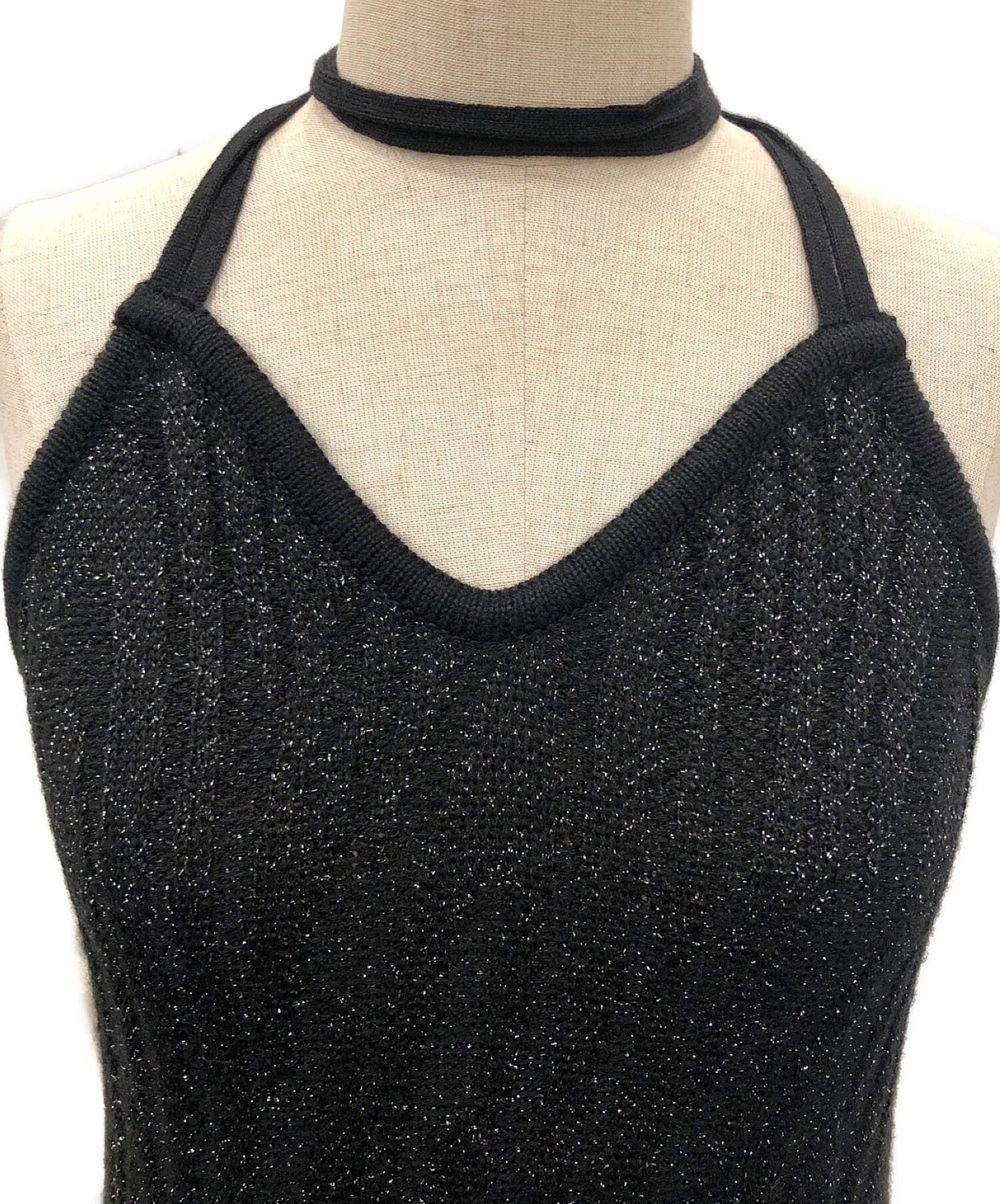 【Murral】Frost knit top (Black) Frost knit top (Black)