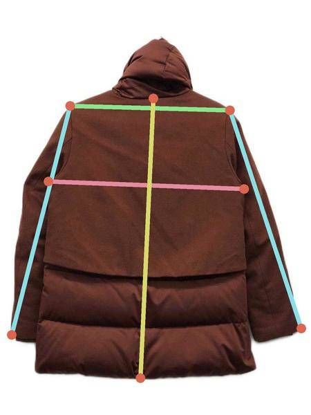 中古・古着通販】DUNO (デュノ) ダウンジャケット ブラウン サイズ:40