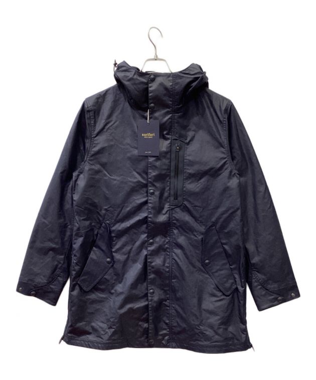 中古・古着通販】narifuri (ナリフリ) サイドスプリットハーフコート 中古・古着通販】narifuri (ナリフリ) サイドスプリットハーフコート