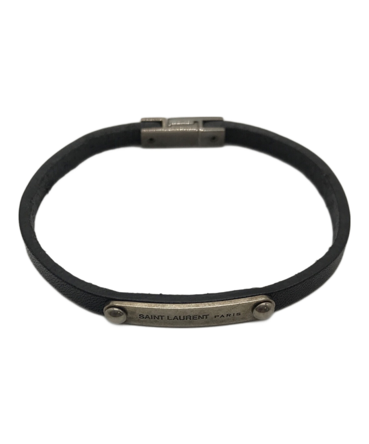サンローラン IDプレートブレスレット Saint LaurentサンローランID
