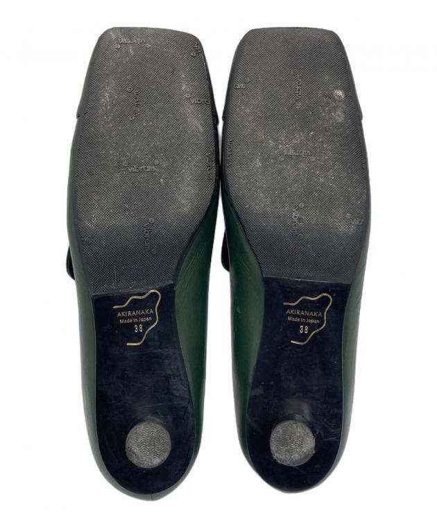 中古・古着通販】AKIRA NAKA (アキラナカ) Azalea パンプス グリーン