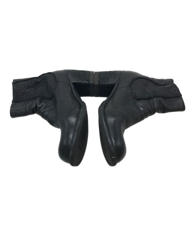 【Officine Creative】バックジップ レザーブーツ size:41 中古・古着通販】OFFICINE CREATIVE (オフィチーネクリエイティブ