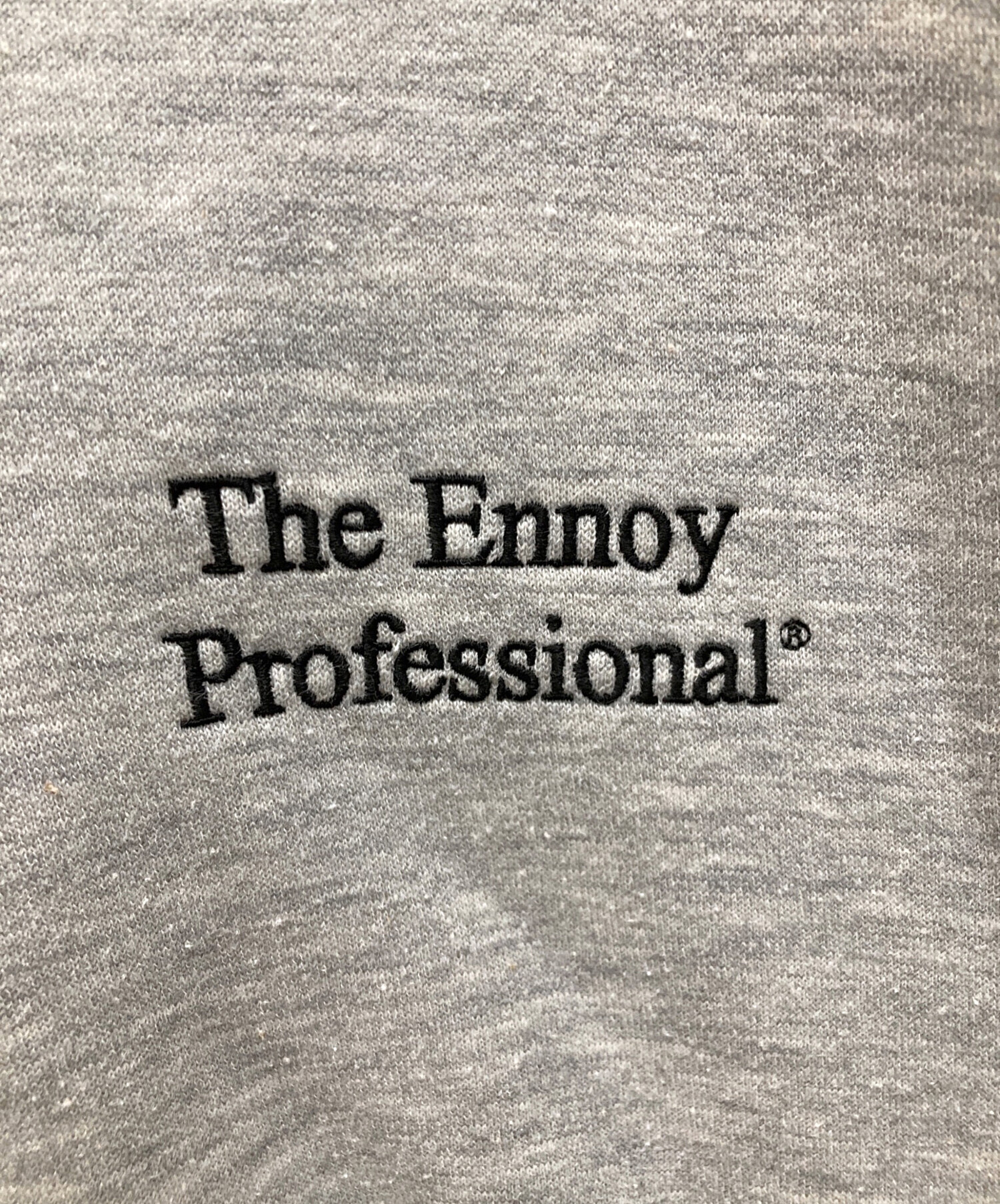 中古・古着通販】ENNOY (エンノイ) プルオーバーパーカー グレー