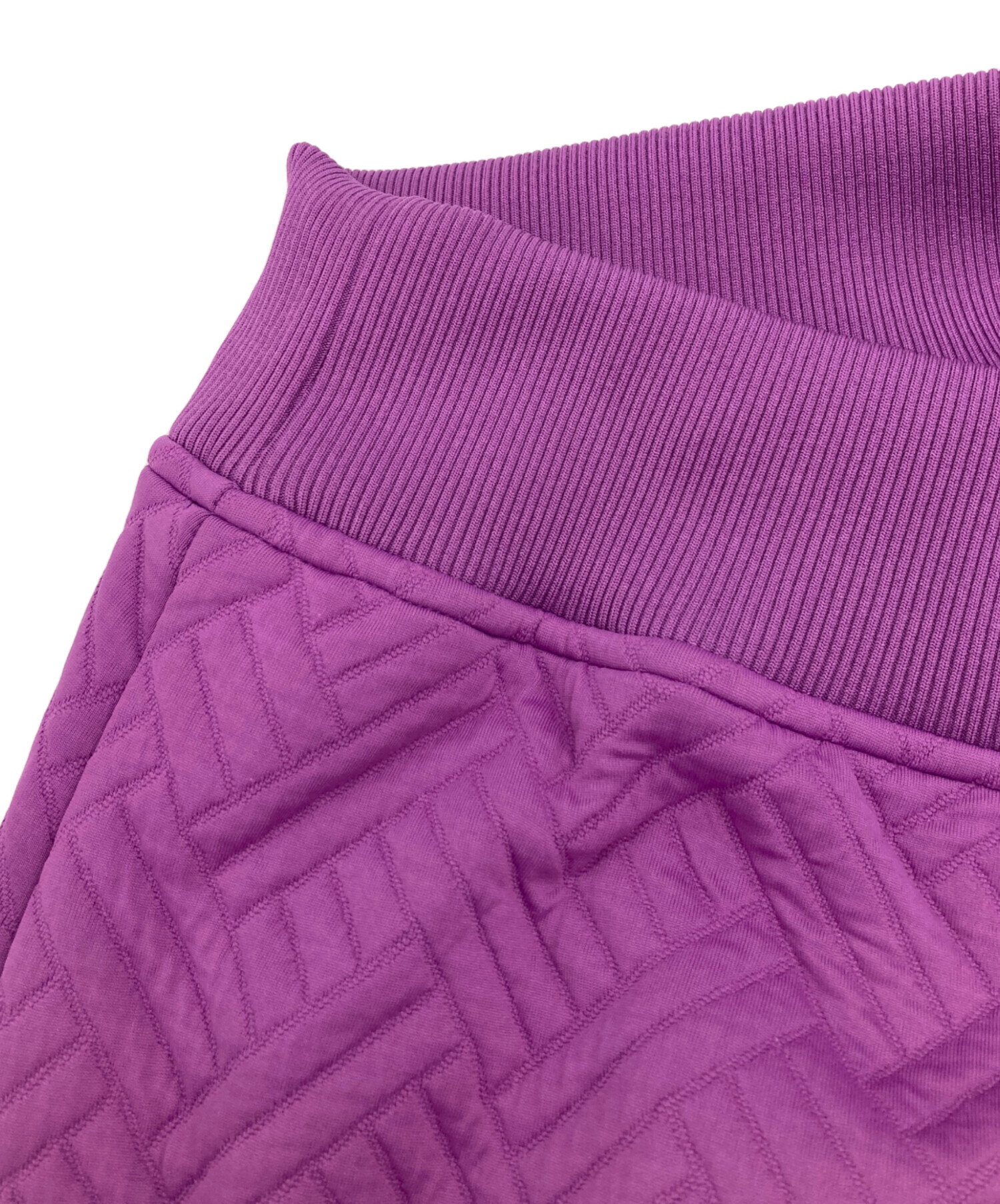 中古・古着通販】ZUCCA (ズッカ) キルトジャガードスウェット パープル