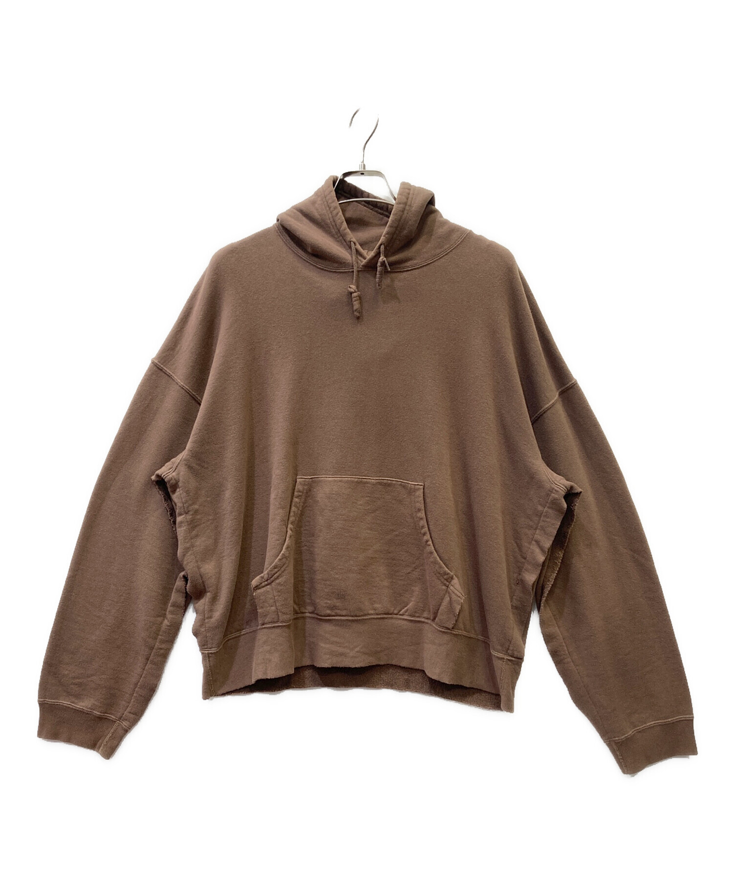 中古・古着通販】UNUSED (アンユーズド) Sweat Hoodie ブラウン サイズ 