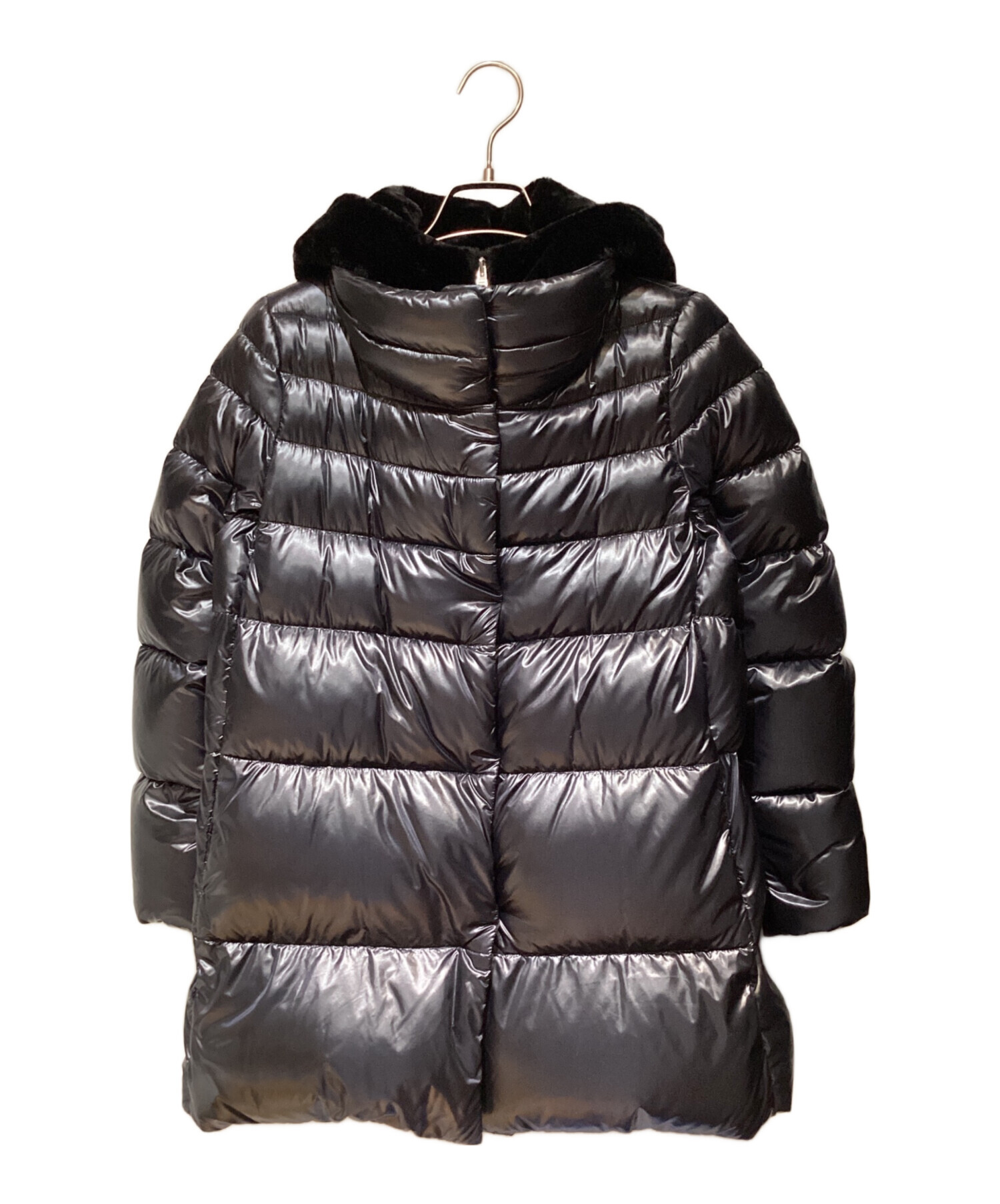 中古・古着通販】HERNO (ヘルノ) Down Coat with Eco Fur（エコファー 