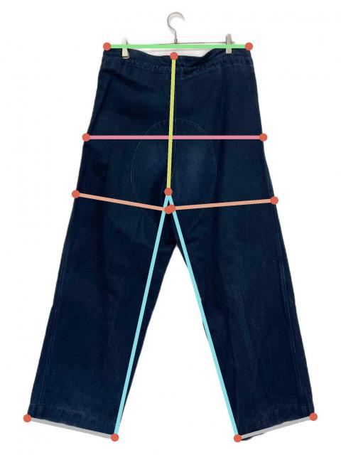 中古・古着通販】sus sous (シュスー) Trousers MK-1 インディゴ