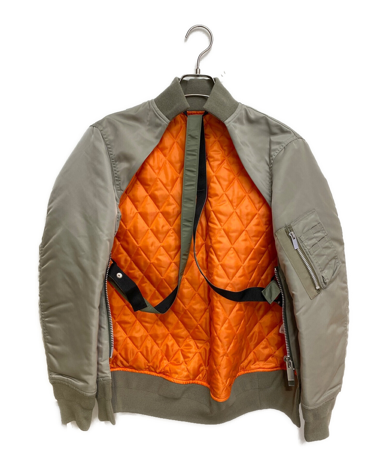 中古・古着通販】sacai (サカイ) 23AW Nylon Twill Blouson オリーブ