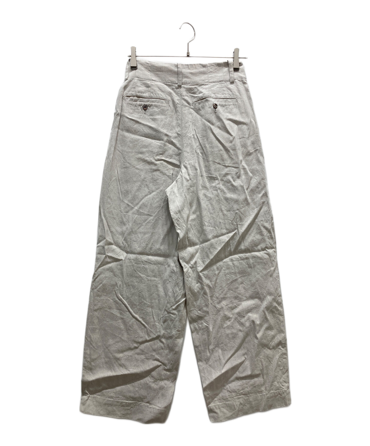 パラスパレス ワイドパンツ パラスパレス インディゴ千鳥ワイド