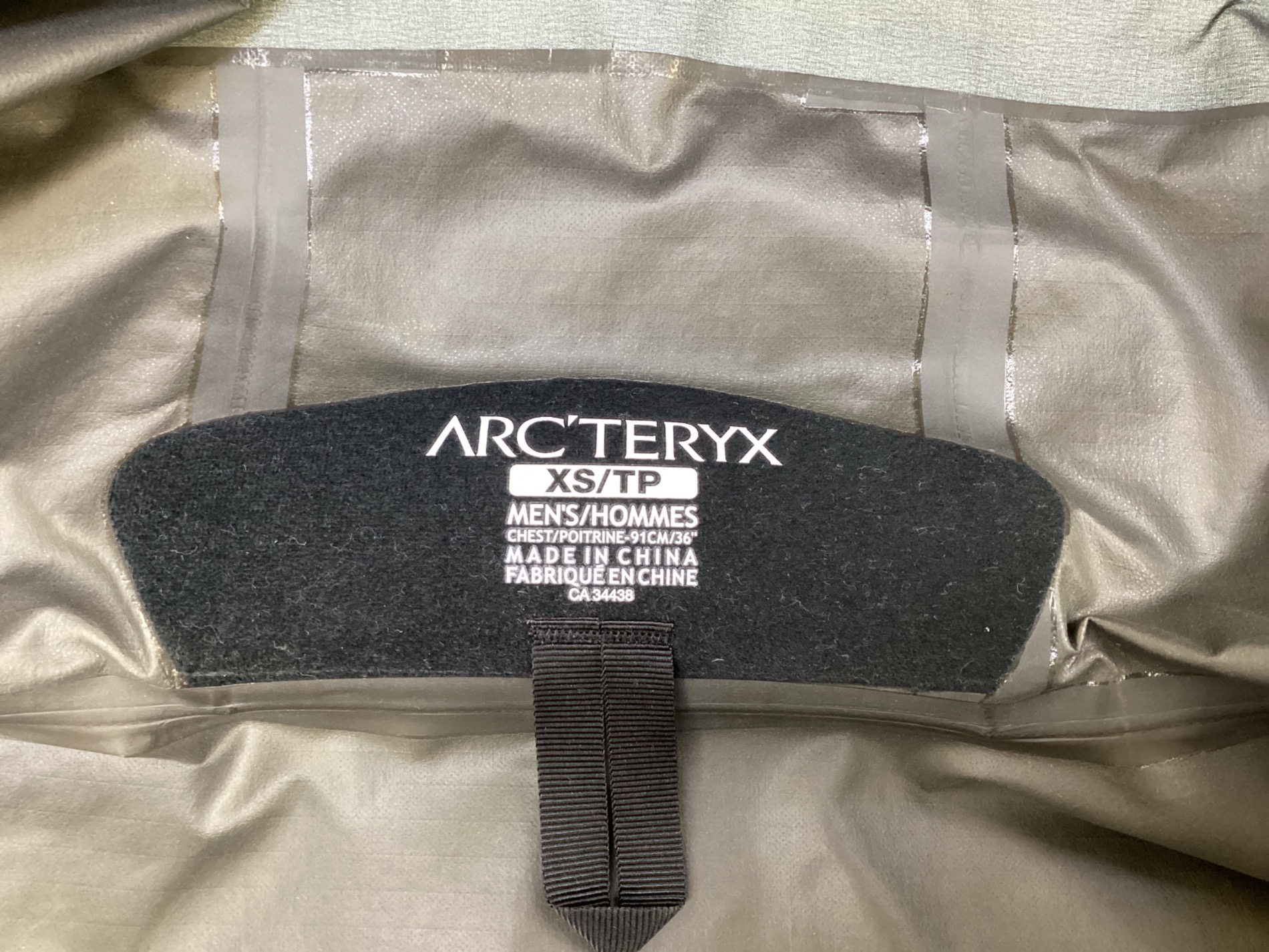 中古・古着通販】ARC'TERYX (アークテリクス) ZETA SL JACKET ブラック