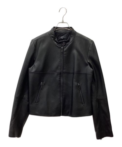 セオリー 羊革 シングル レザージャケット BAVEWICK ブラック S セオリー 羊革 シングル レザージャケット BAVEWICK ブラック S