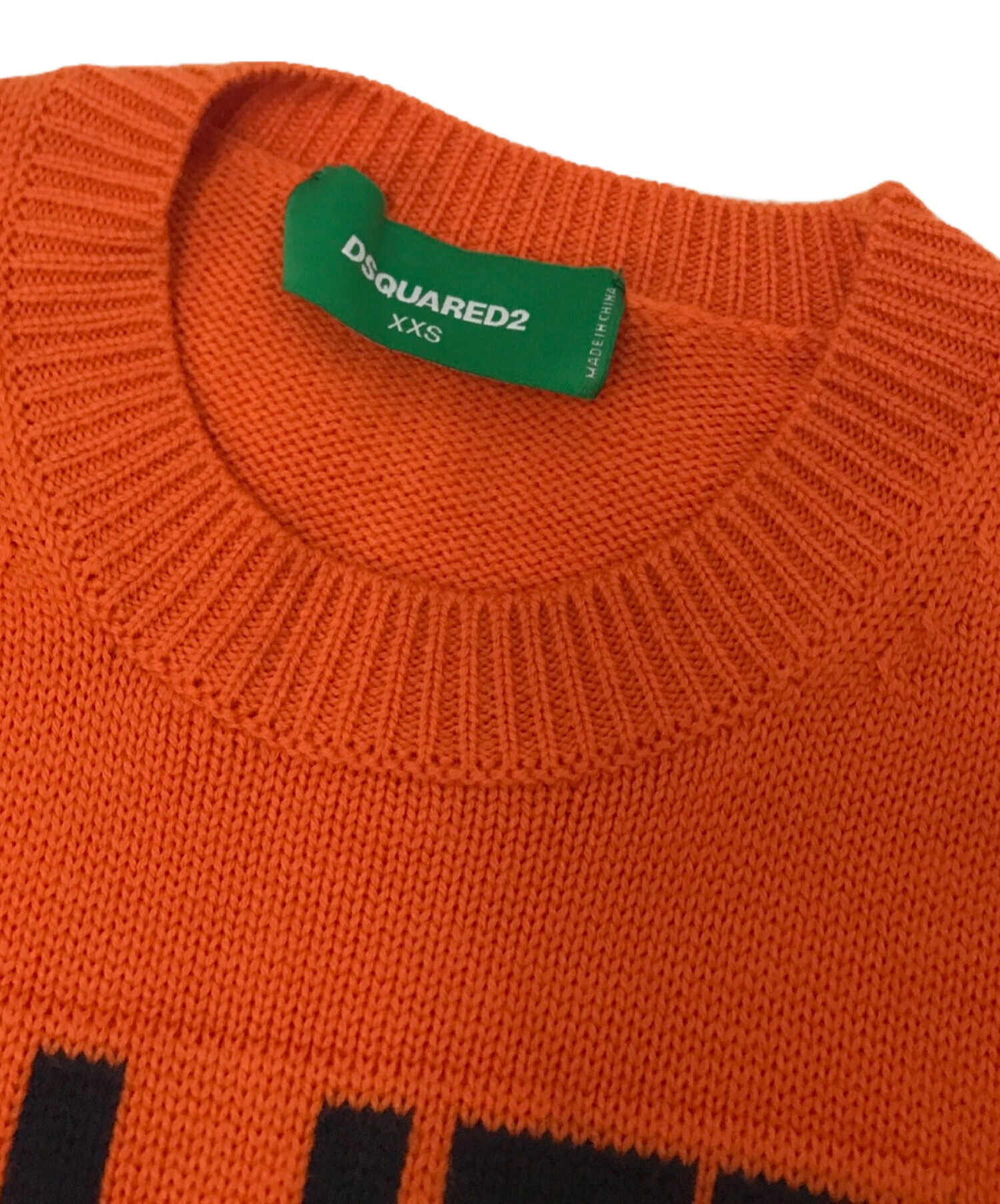 １点物◎良品◎DSQUARED2 フーディック パーカー オレンジ 蛍光色 The Official Dsquared2 Online Flagship Store