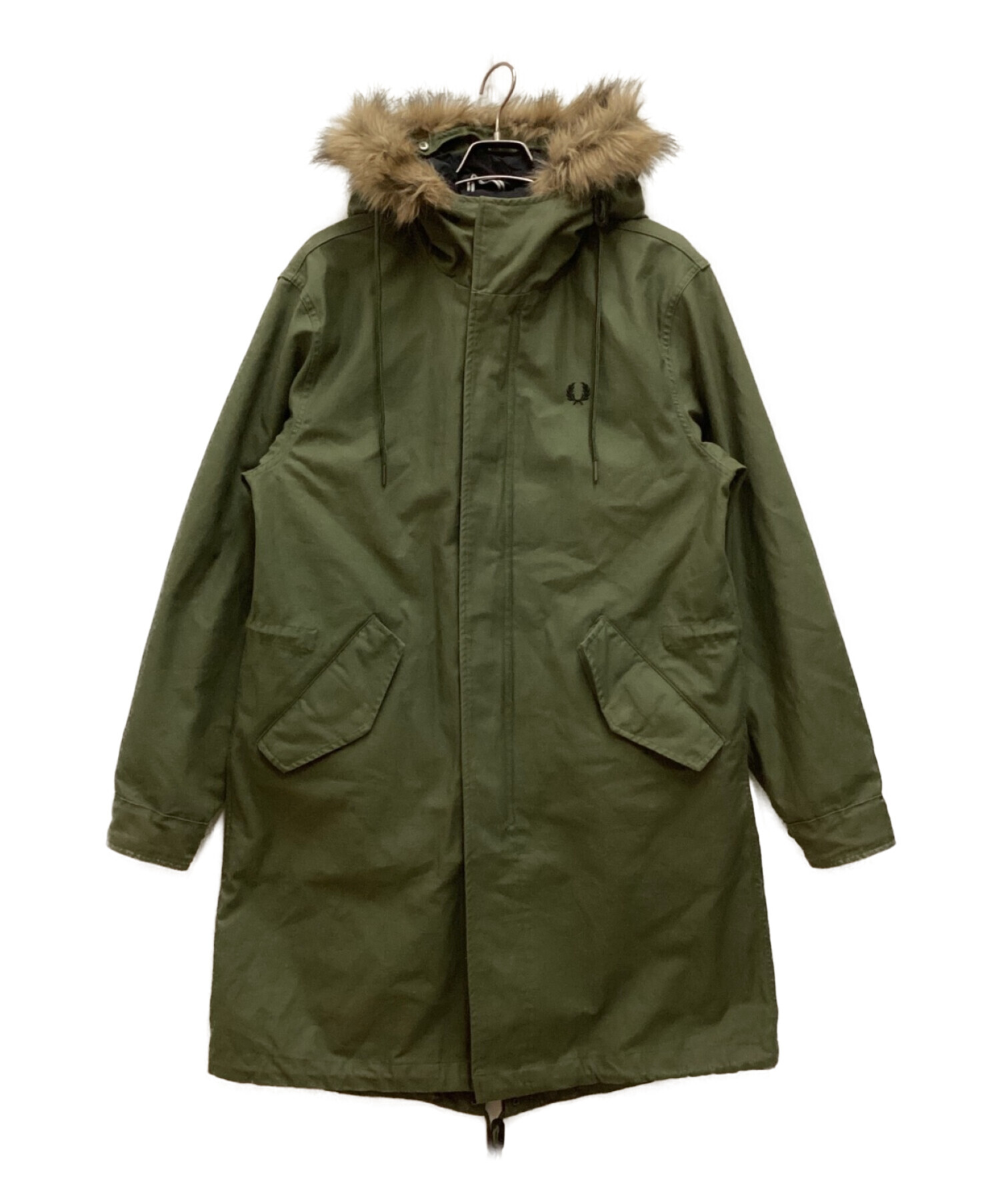FRED PERRY モッズコート ミリタリー 古着 カーキ