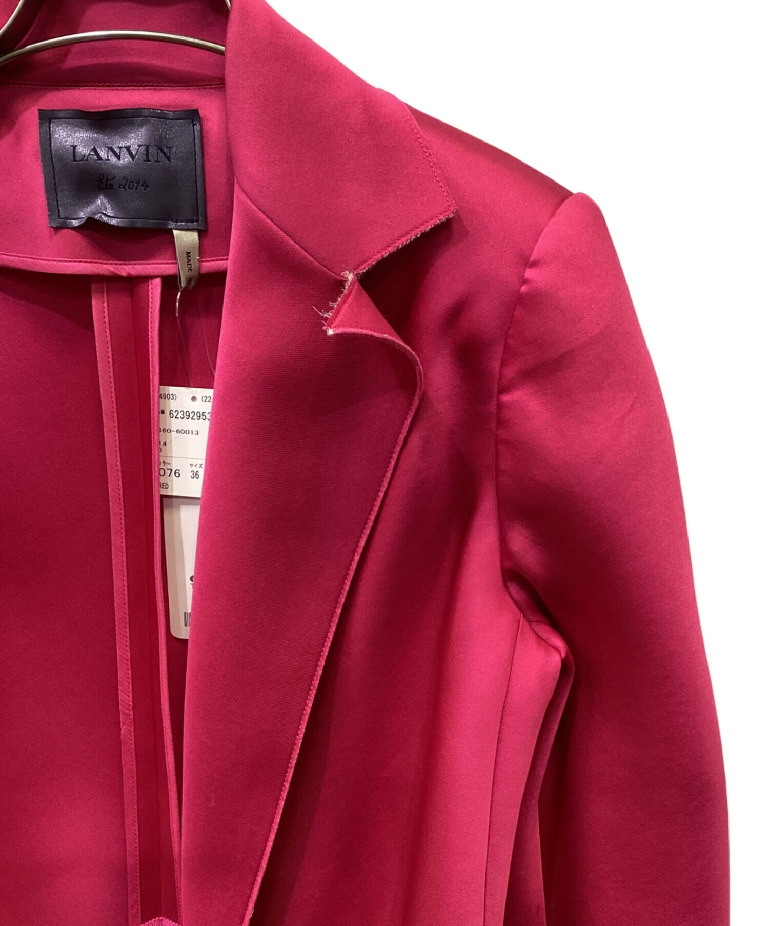 中古・古着通販】LANVIN (ランバン) ジャケット ピンク サイズ:36