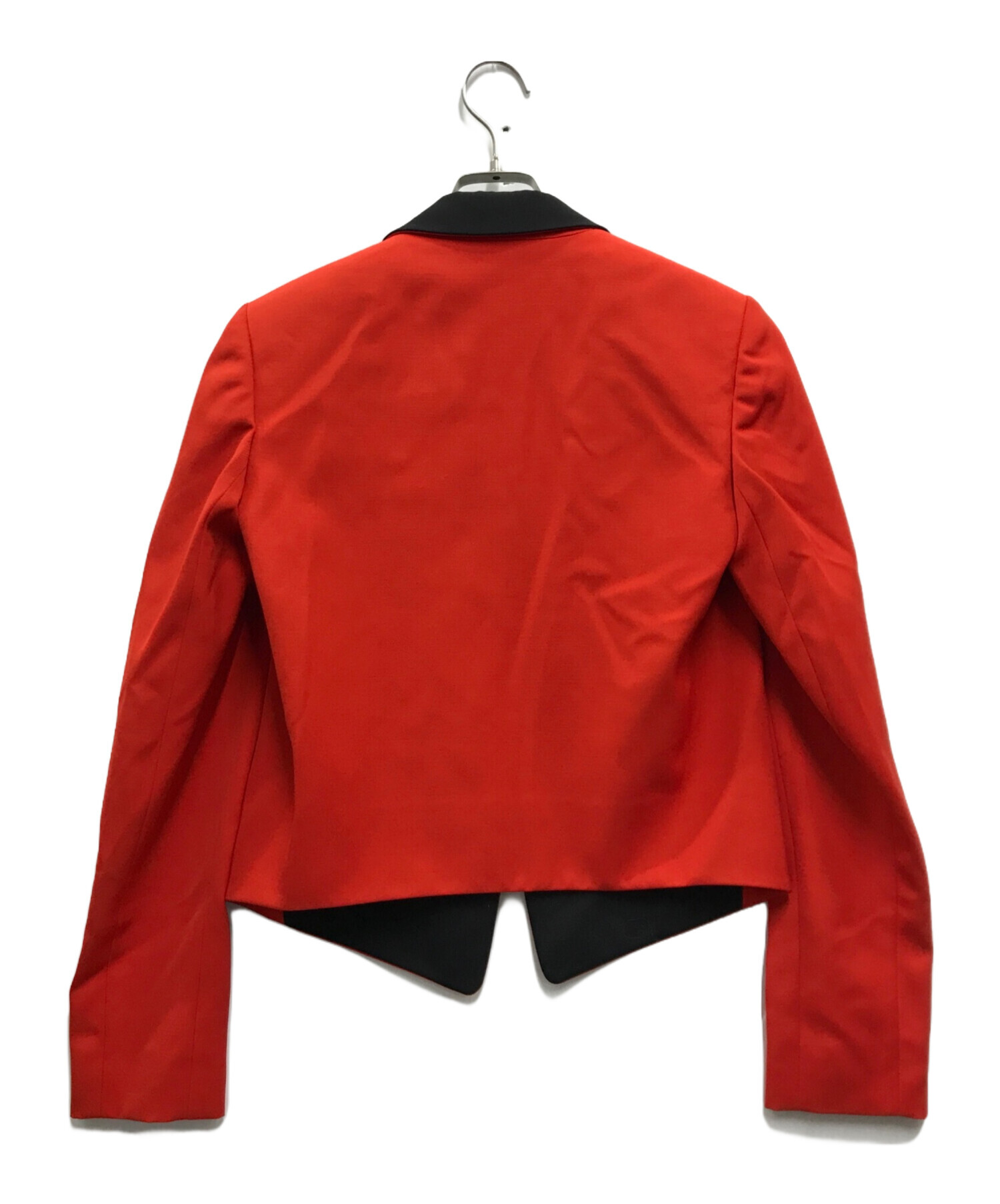 中古・古着通販】LANVIN (ライバン) ショート丈ジャケット レッド