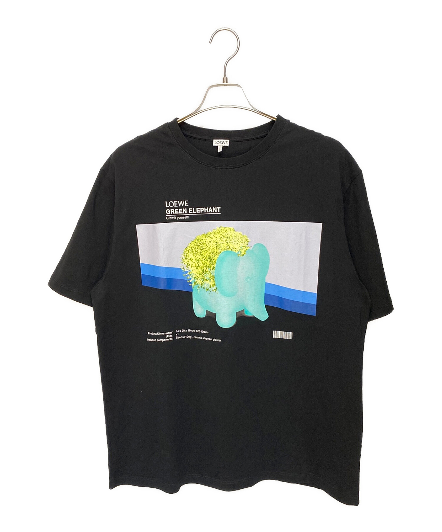 即完売 LOEWE ロエベ Tシャツ フットボールTシャツ Ｌ　vintage 中古・古着通販】LOEWE (ロエベ) 23SS チア エレファント Tシャツ