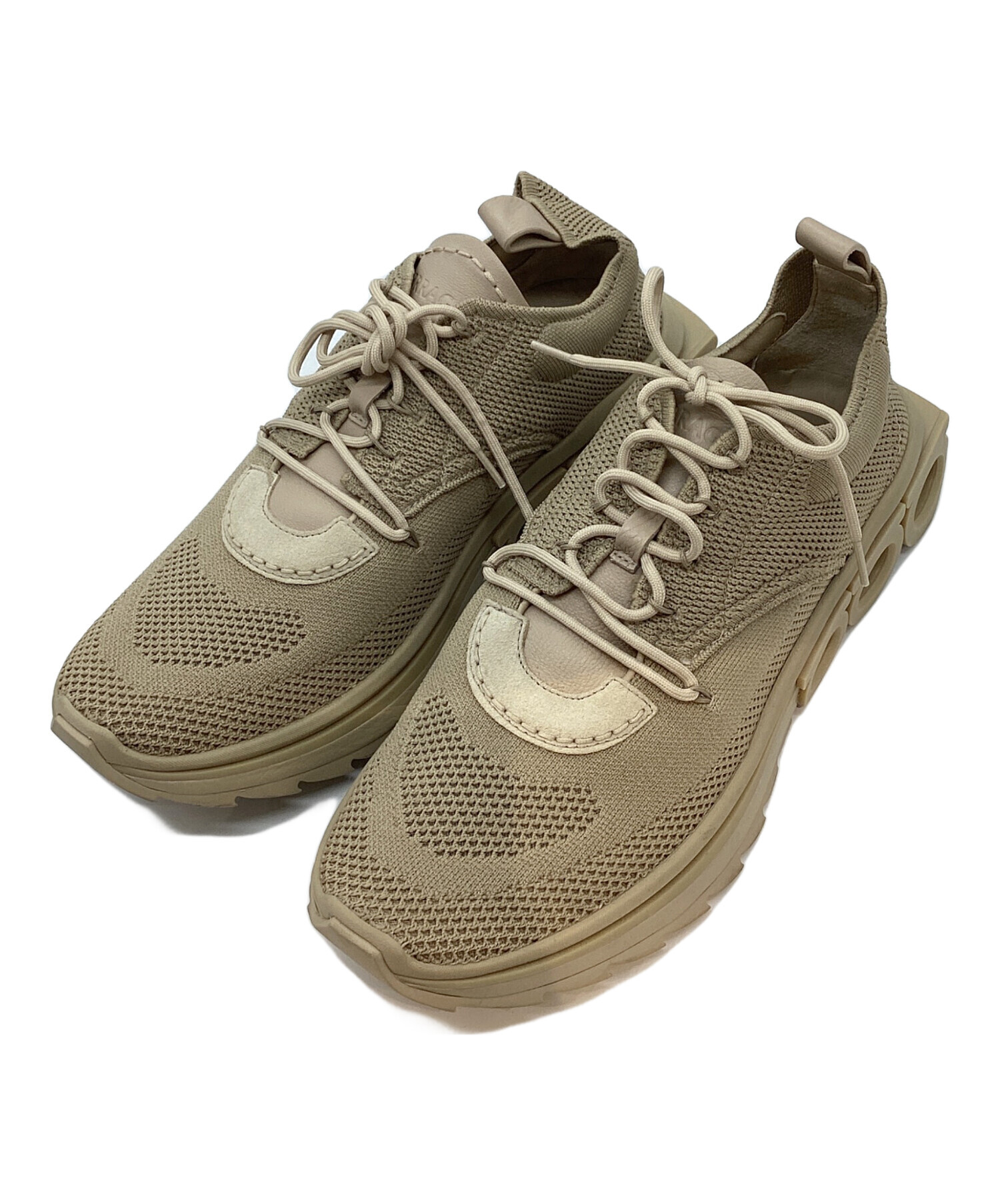 中古・古着通販】Ferragamo (フェラガモ) レースアップスニーカー 