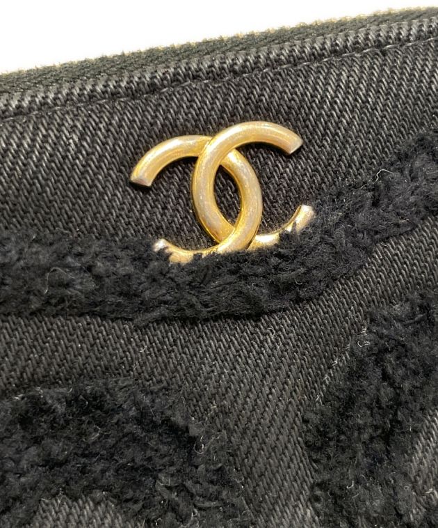 中古・古着通販】CHANEL (シャネル) デニムチェーンウォレット