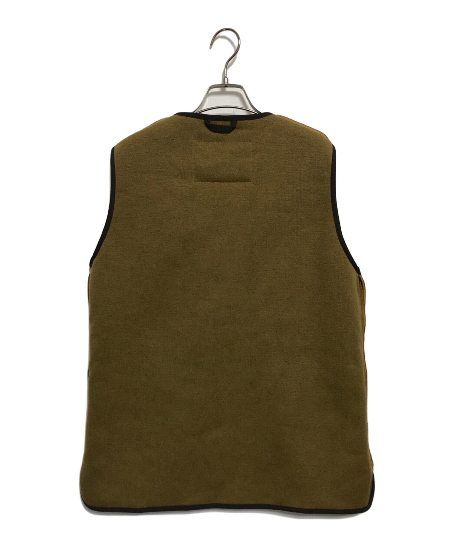 Barbour ブラウンファーベスト サイズ38 Barbour ファー ベスト 38