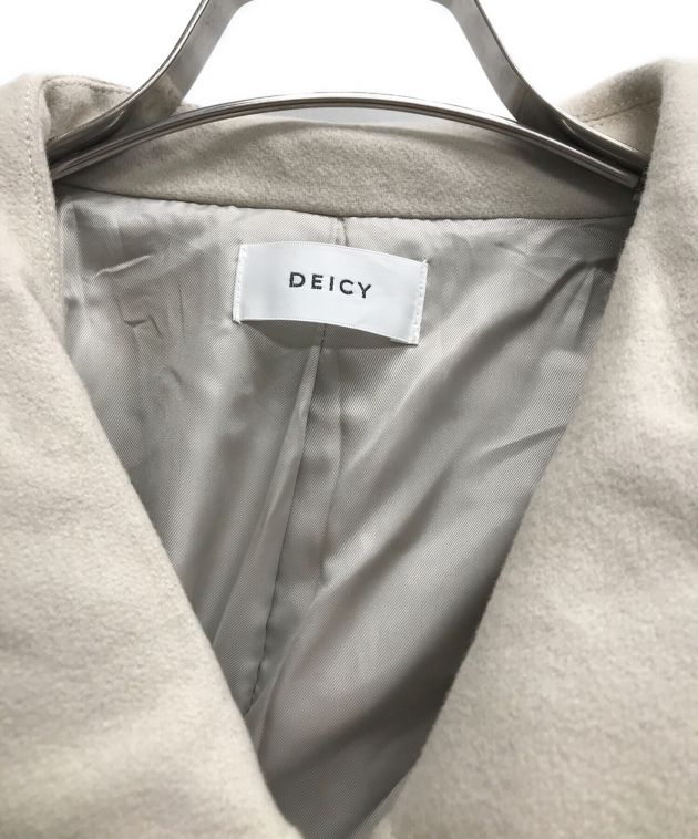 中古・古着通販】Deicy (デイシー) ウエストマークウールロングコート