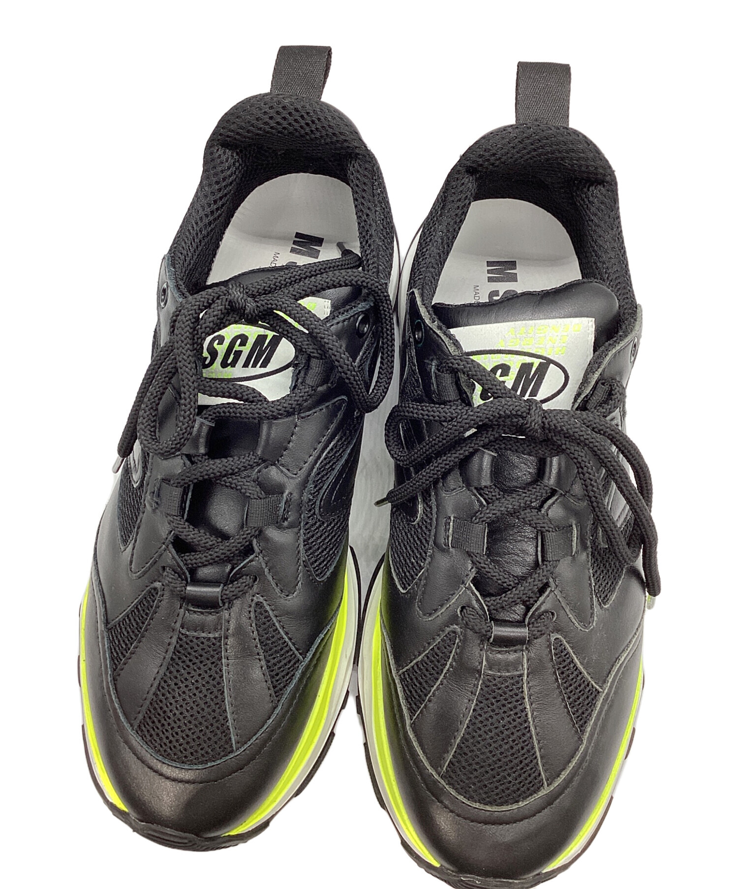 中古・古着通販】MSGM (エムエスジーエム) スニーカー ブラック 