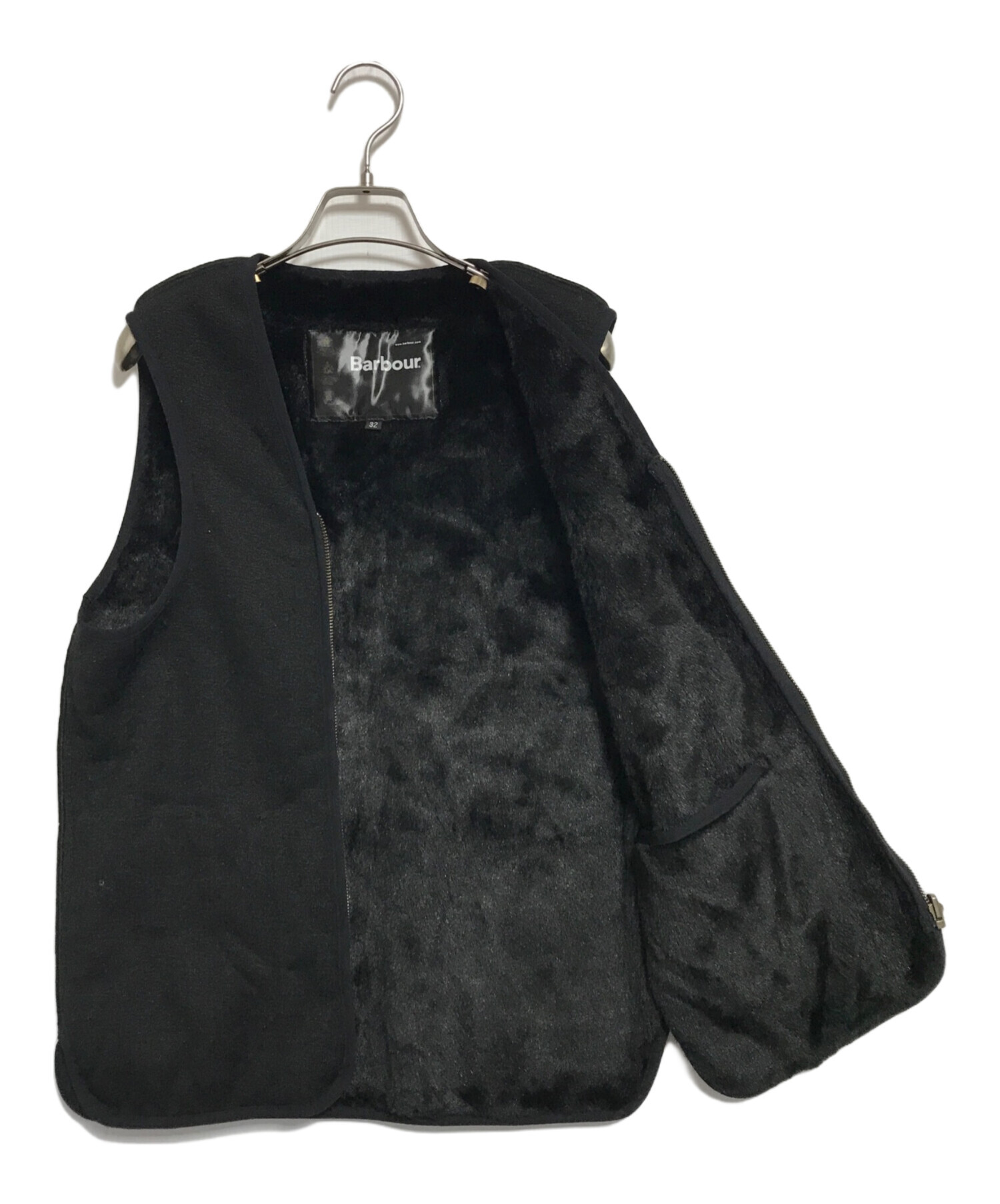 中古・古着通販】Barbour (バブアー) ライニングベスト ブラック